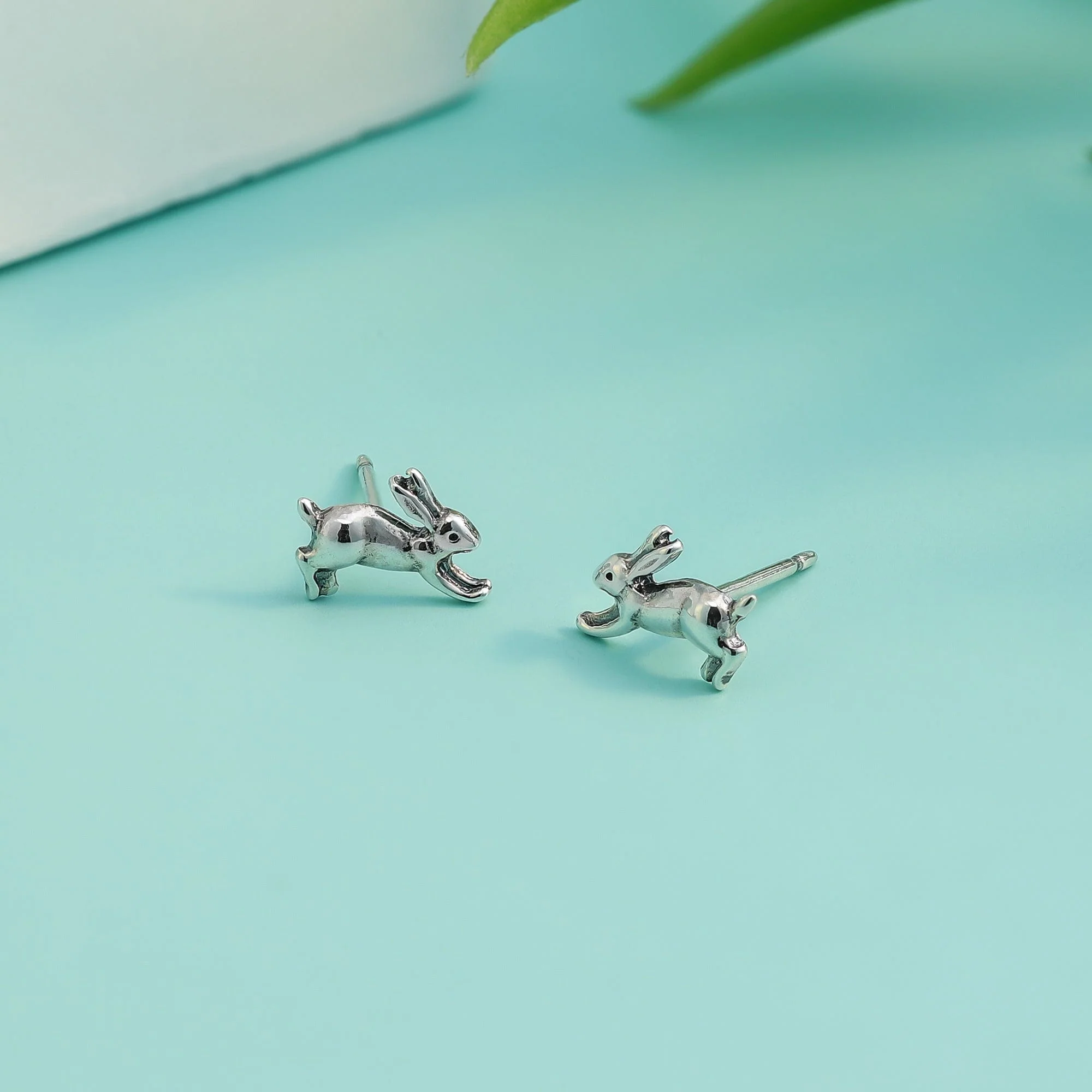Hopping Bunny Studs - Image 4