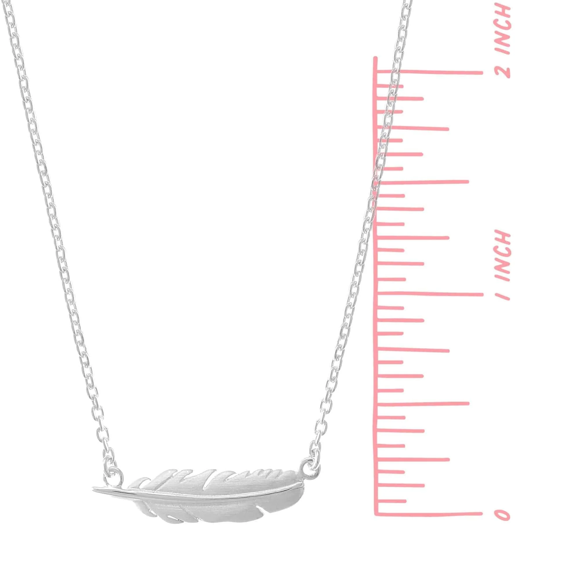 Horizontal Feather Necklace - Image 3