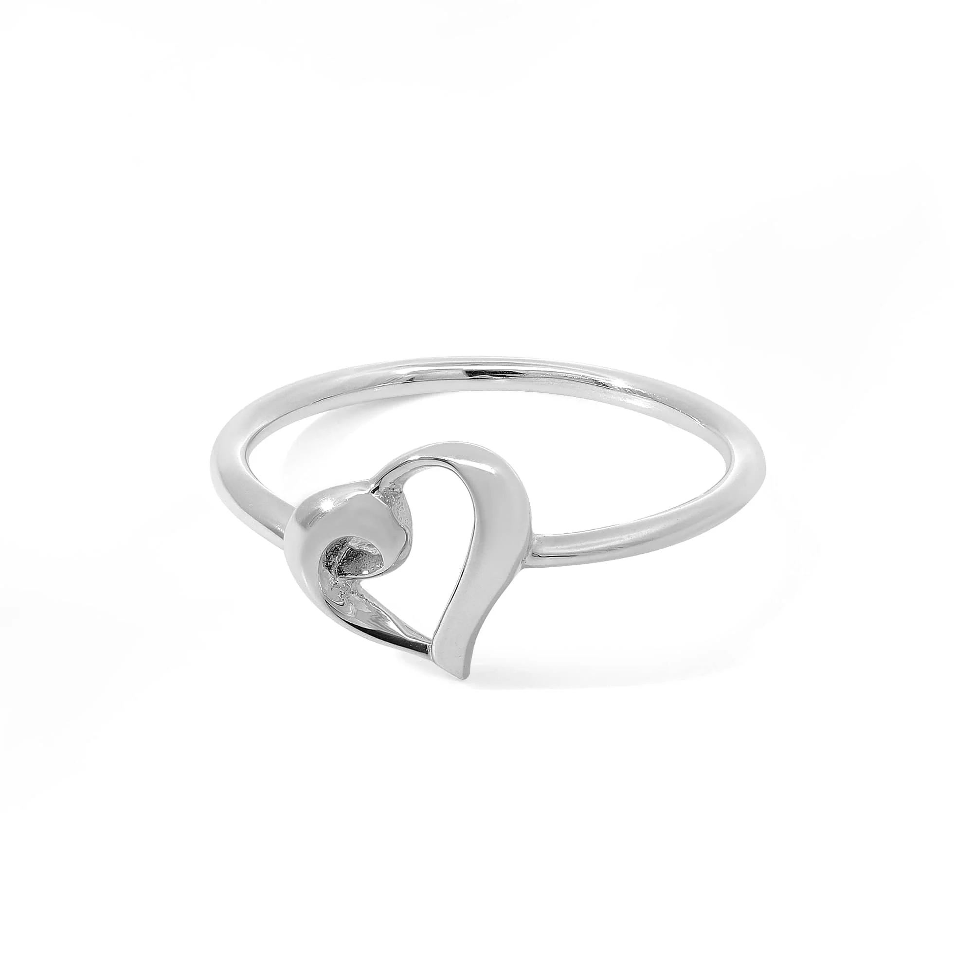 Infinite Loop Heart Ring