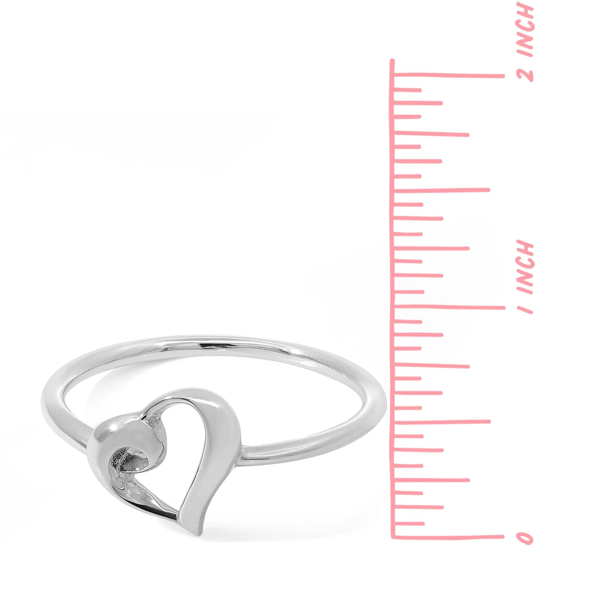 Infinite Loop Heart Ring - Image 5