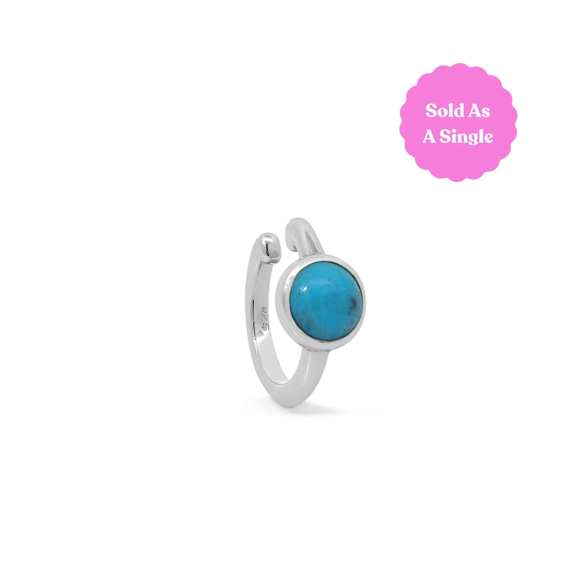 Jaime Ear Cuff with Turquoise