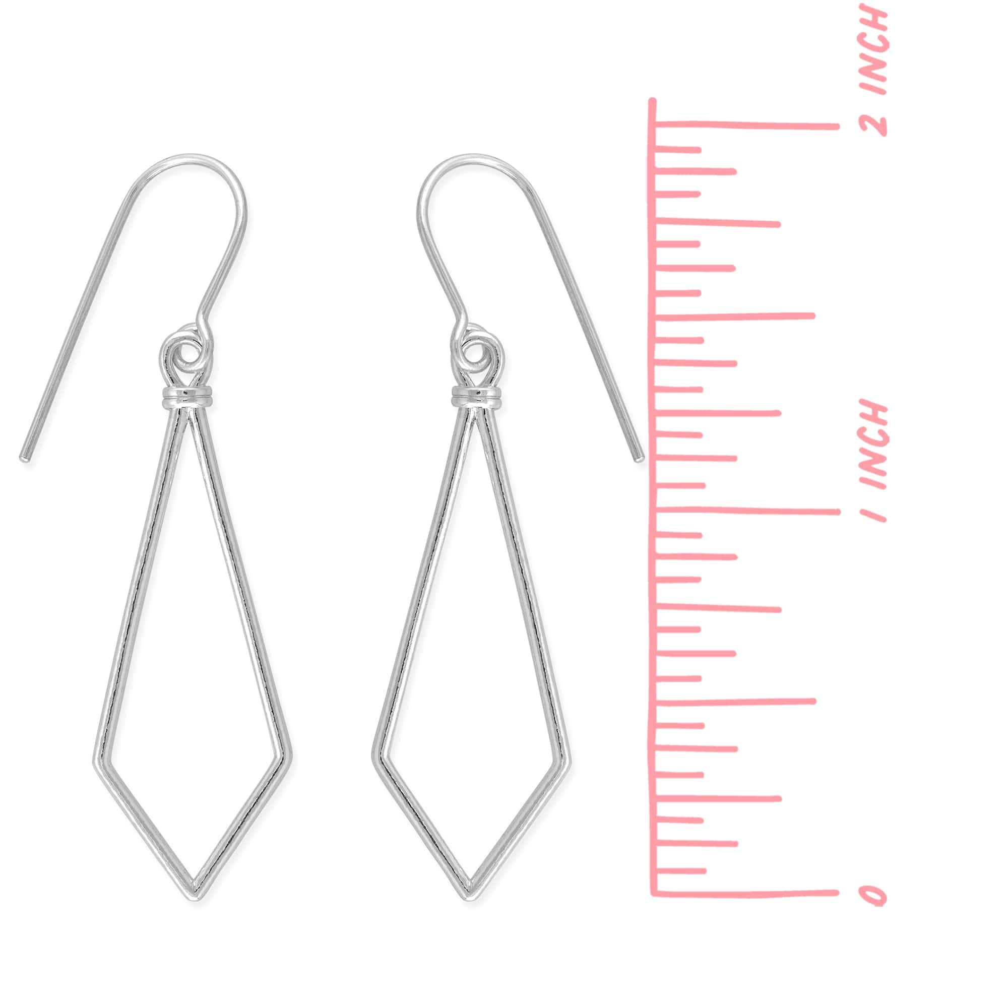 Kite Dangle Earrings - Image 3
