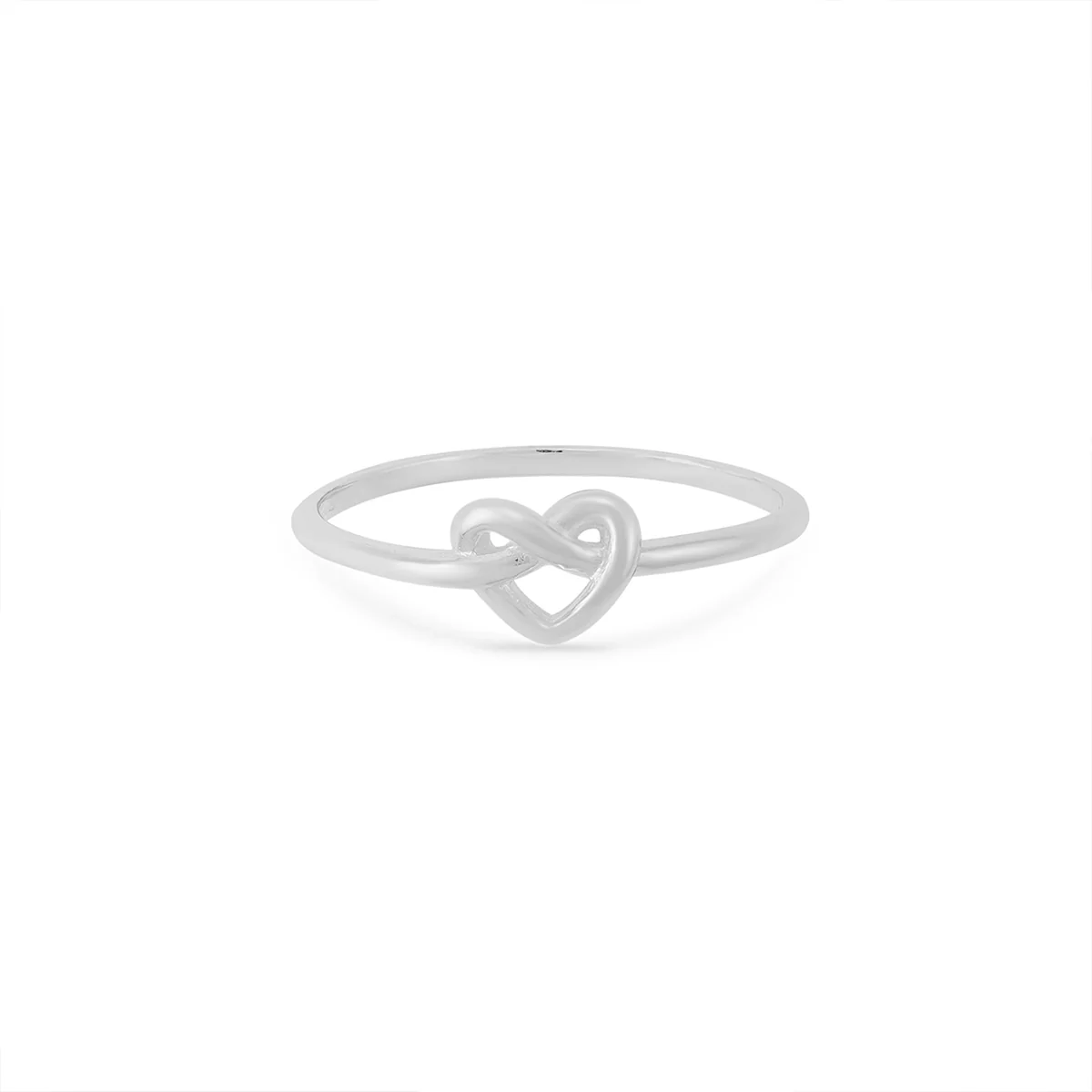 Knot Heart Ring