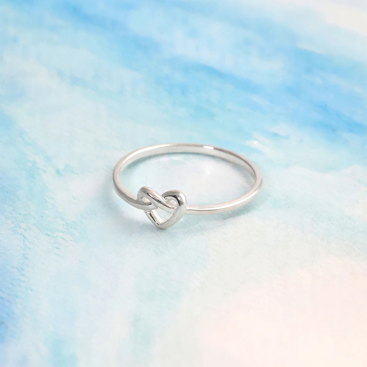 Knot Heart Ring - Image 5