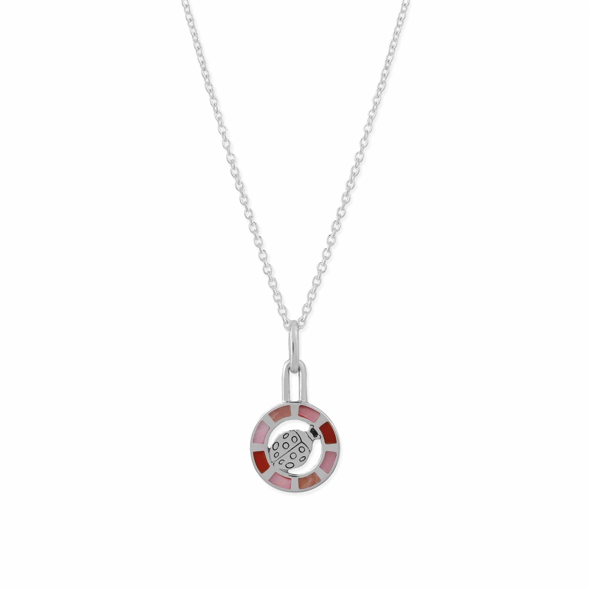 Ladybug of Luck Charm Necklace - Image 3