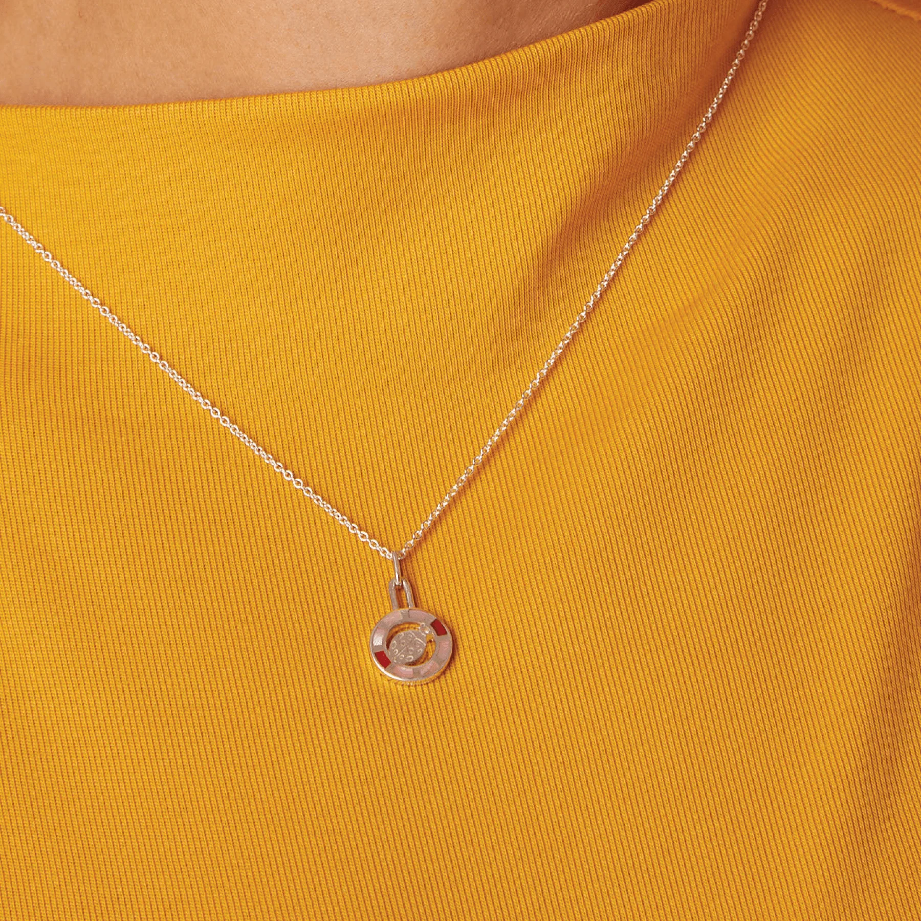 Ladybug of Luck Charm Necklace - Image 4