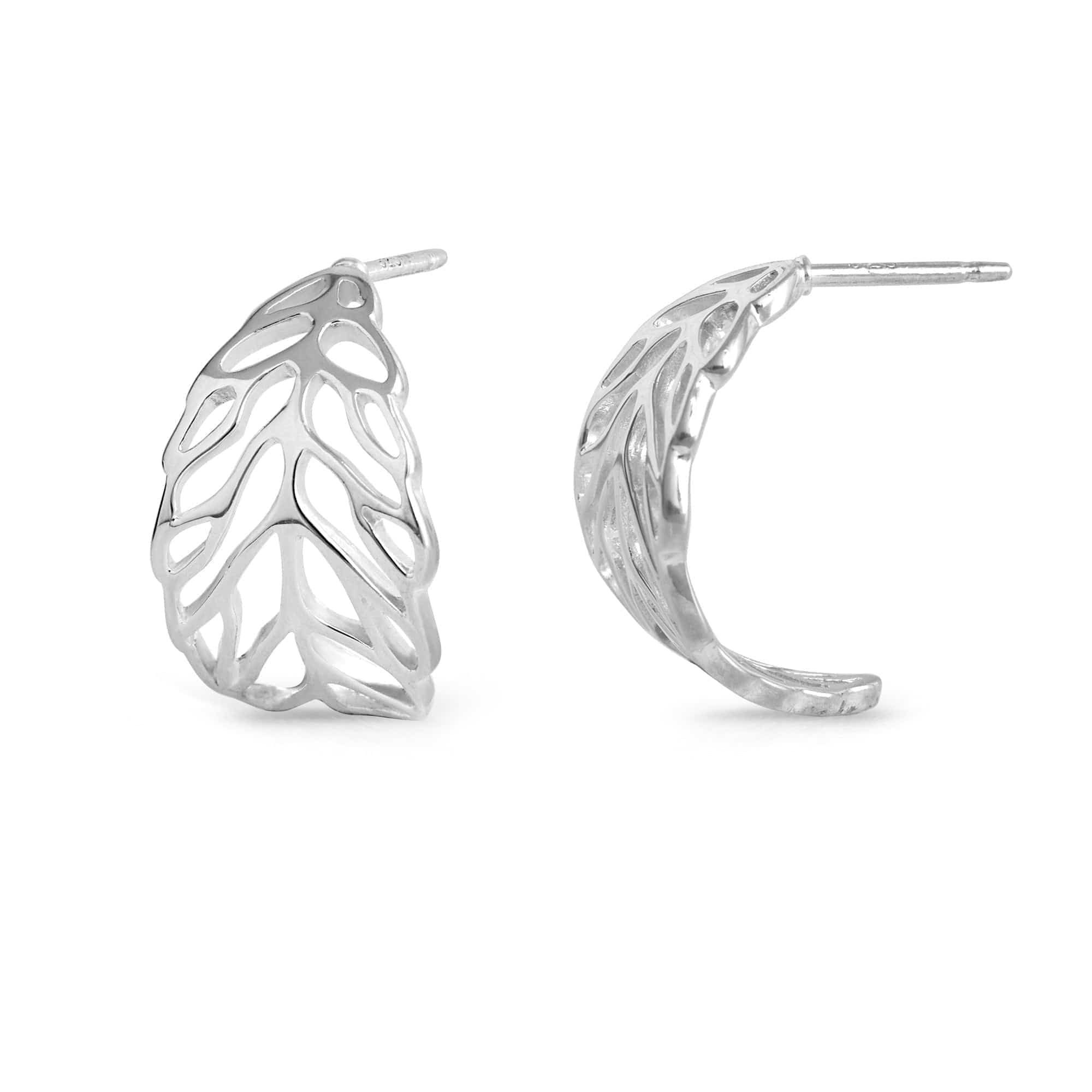 Leaf Cutout Pattern Post