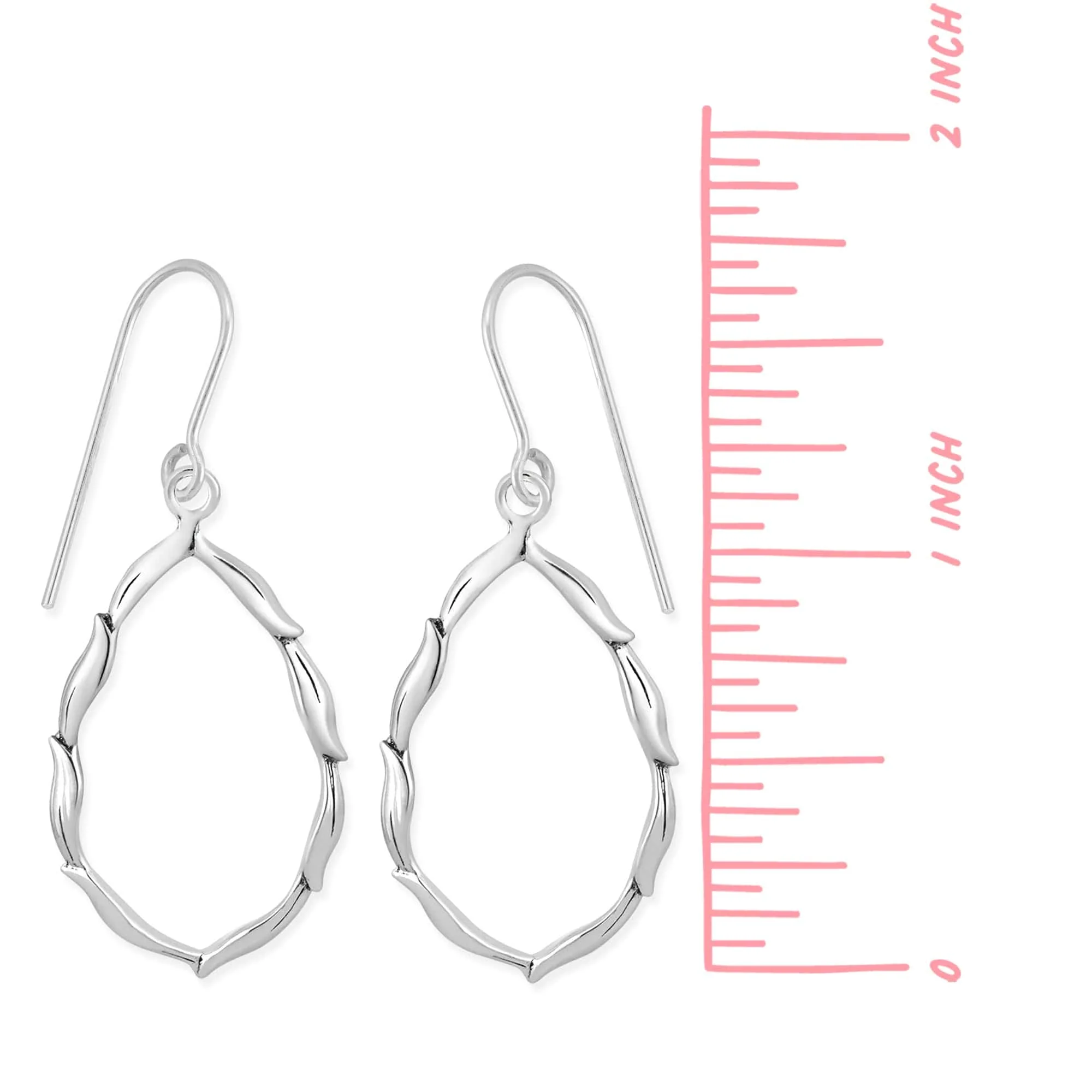 Leaves Petal Earrings - Image 3