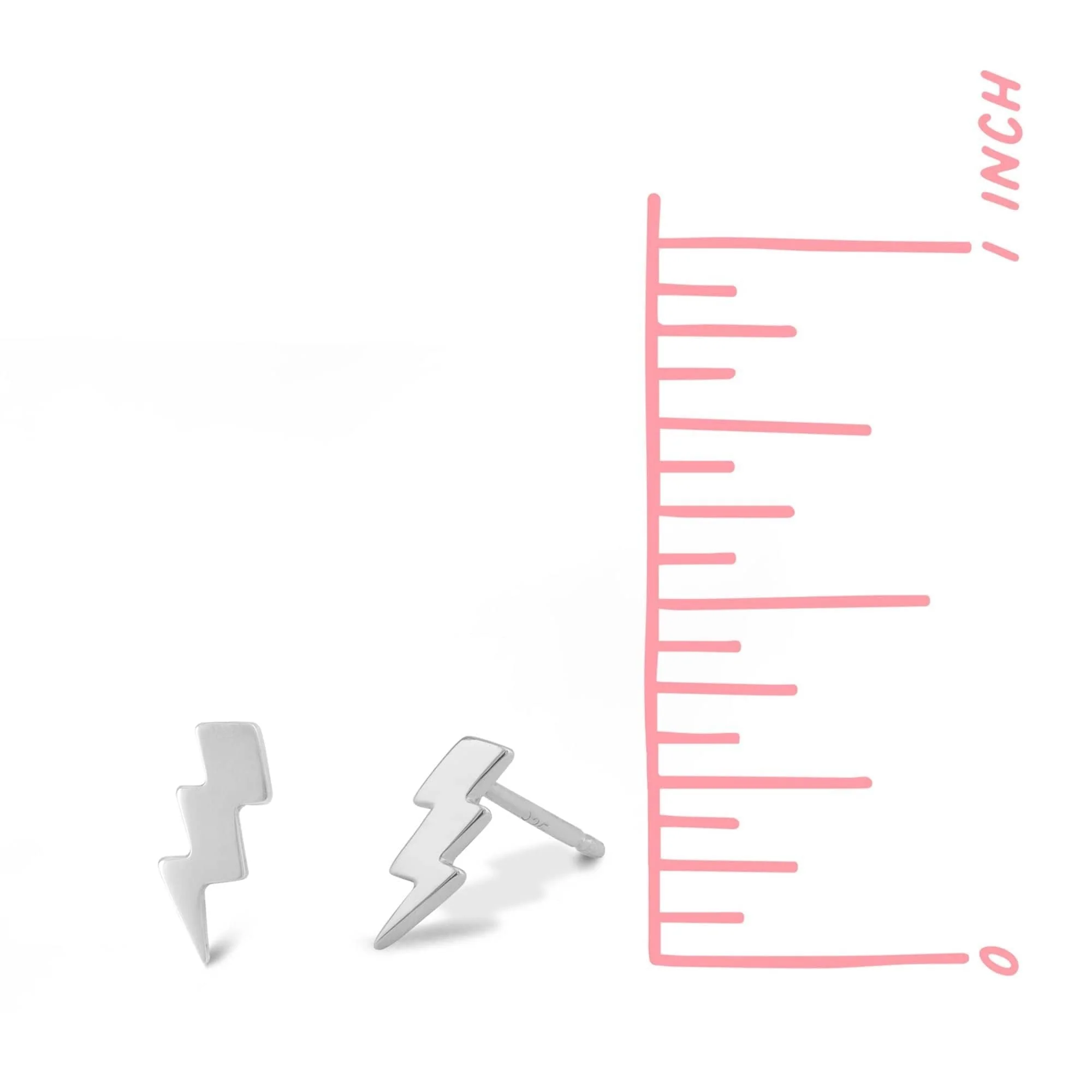 Lightning Bolt Studs - Image 5