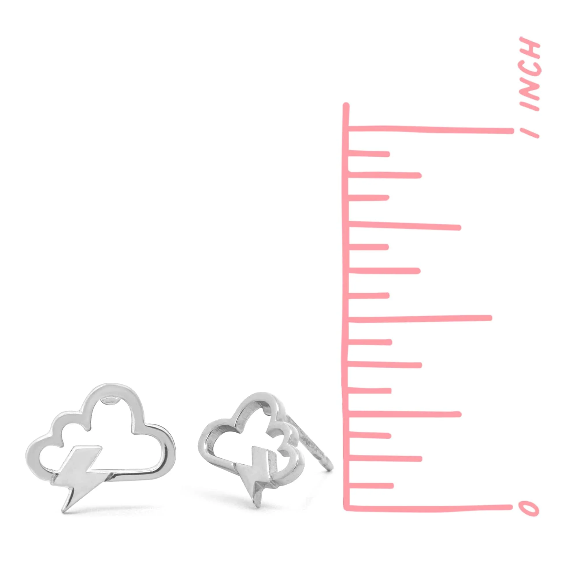 Lightning Cloud Studs - Image 8