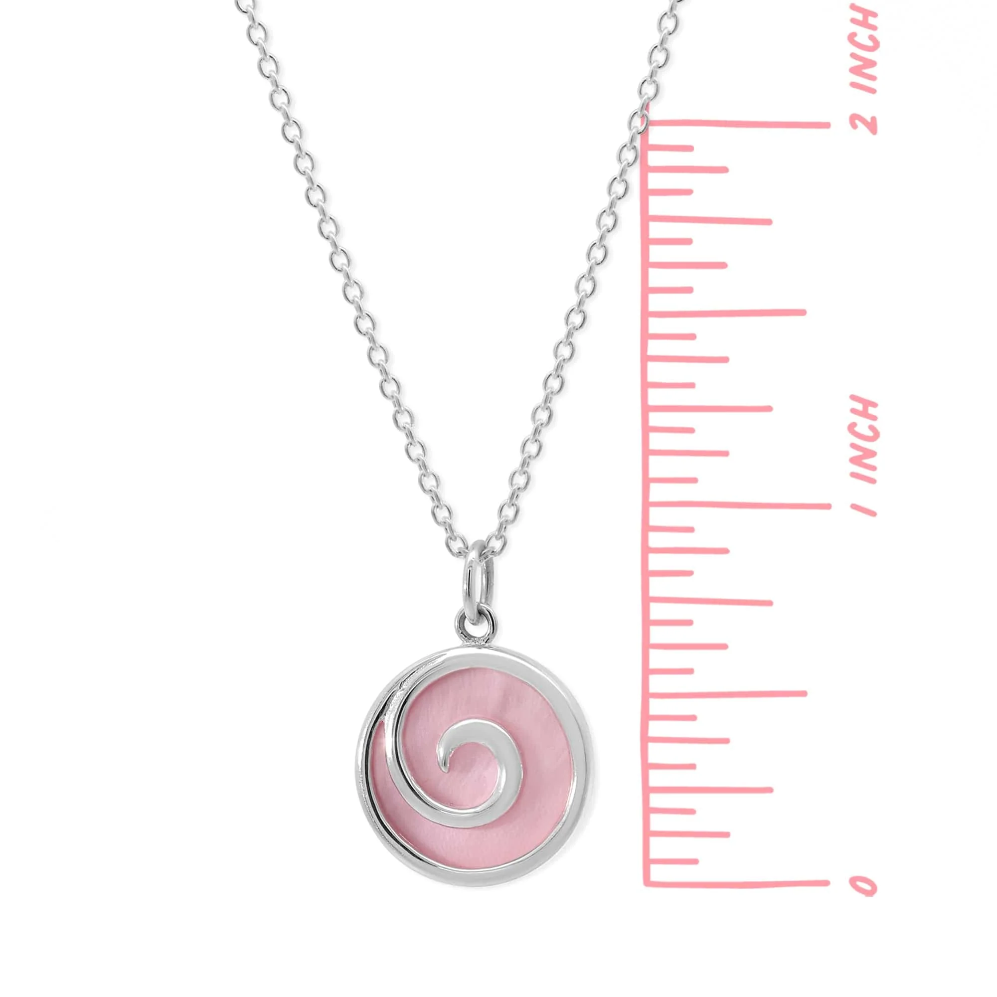 Maori Spiral Necklace with Stone - Image 7