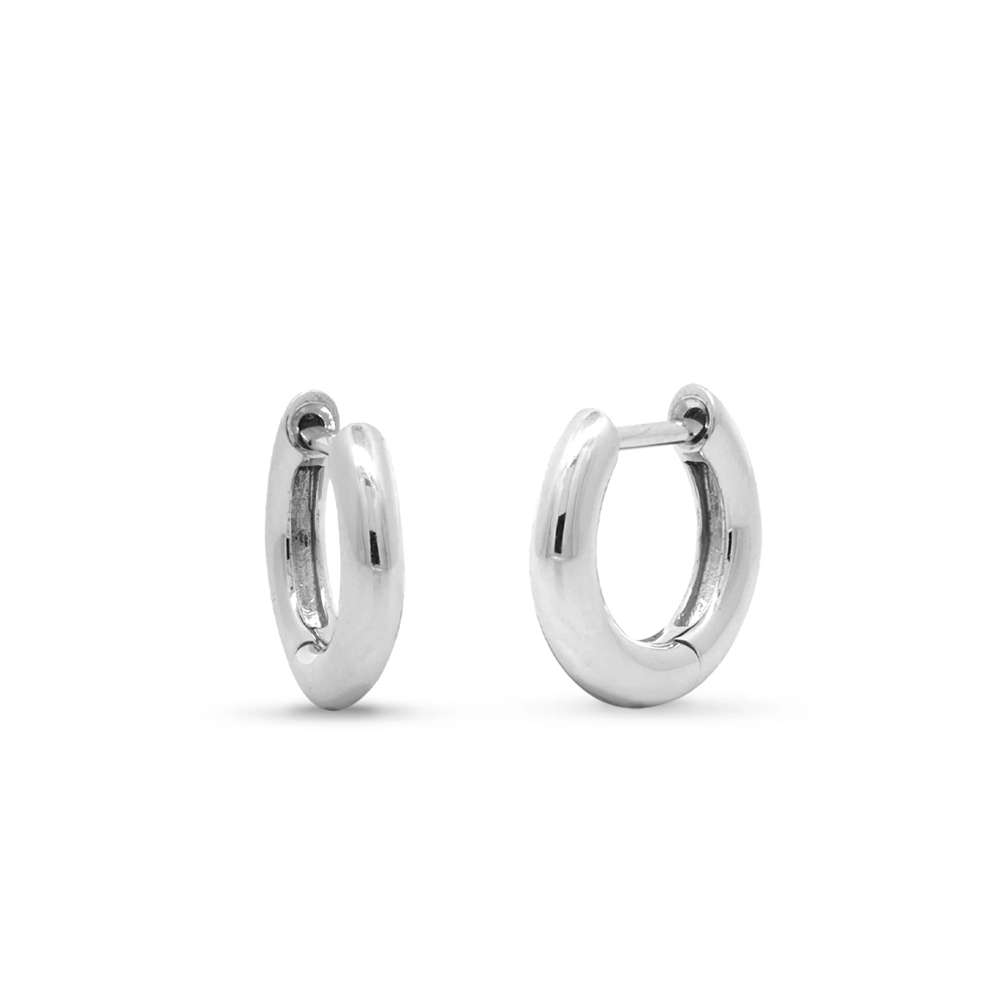Mini Huggie Hoop Earrings - Image 10
