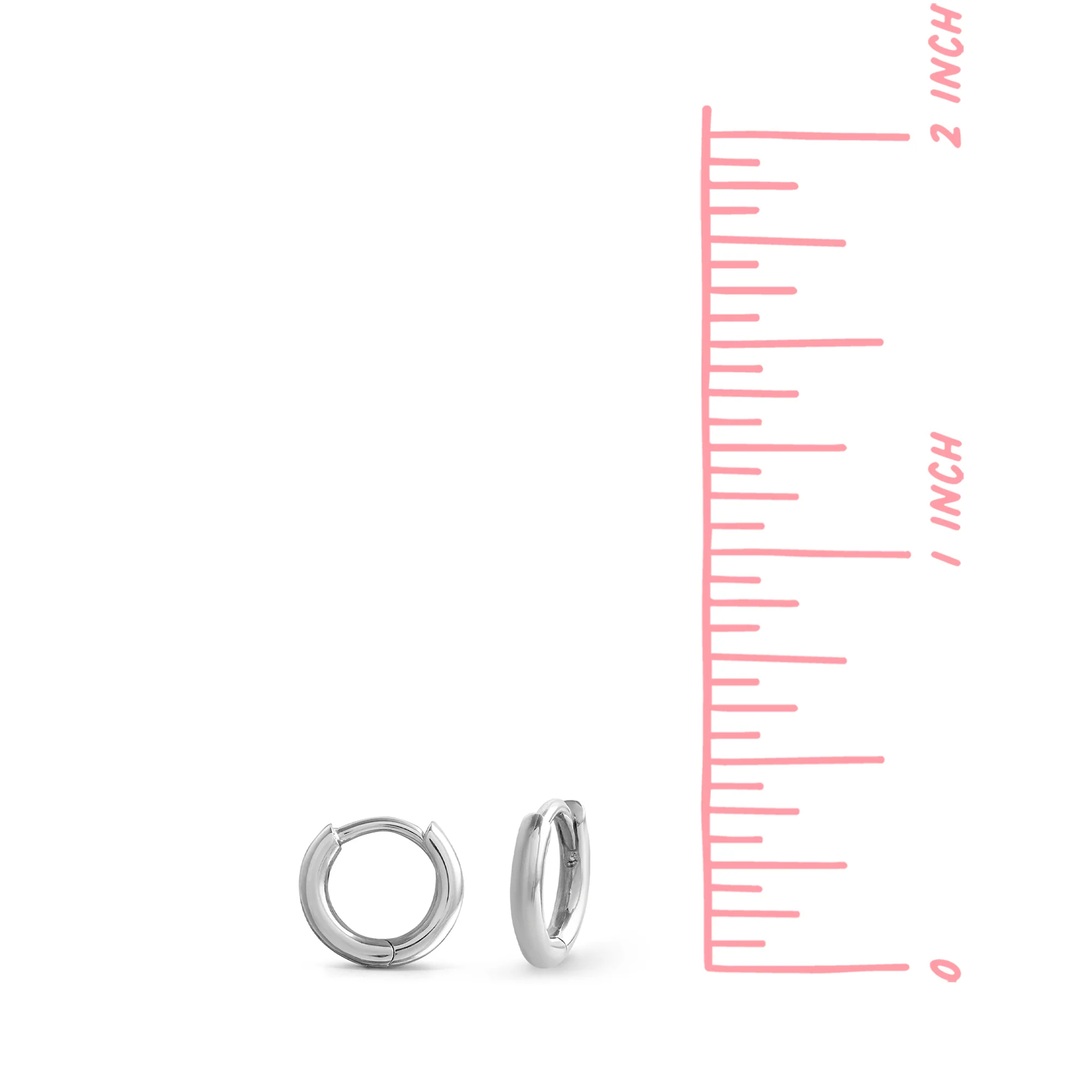 Mini Huggie Hoop Earrings - Image 19