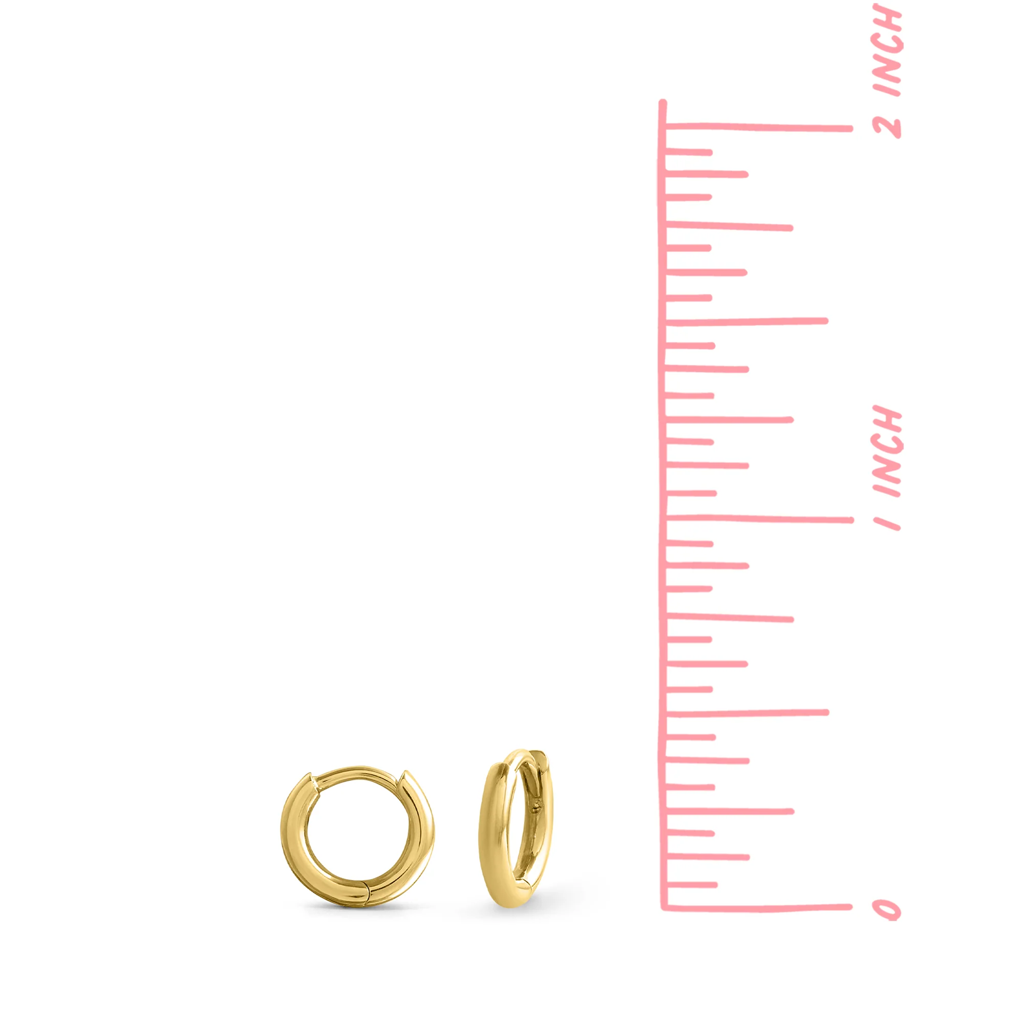 Mini Huggie Hoop Earrings - Image 20