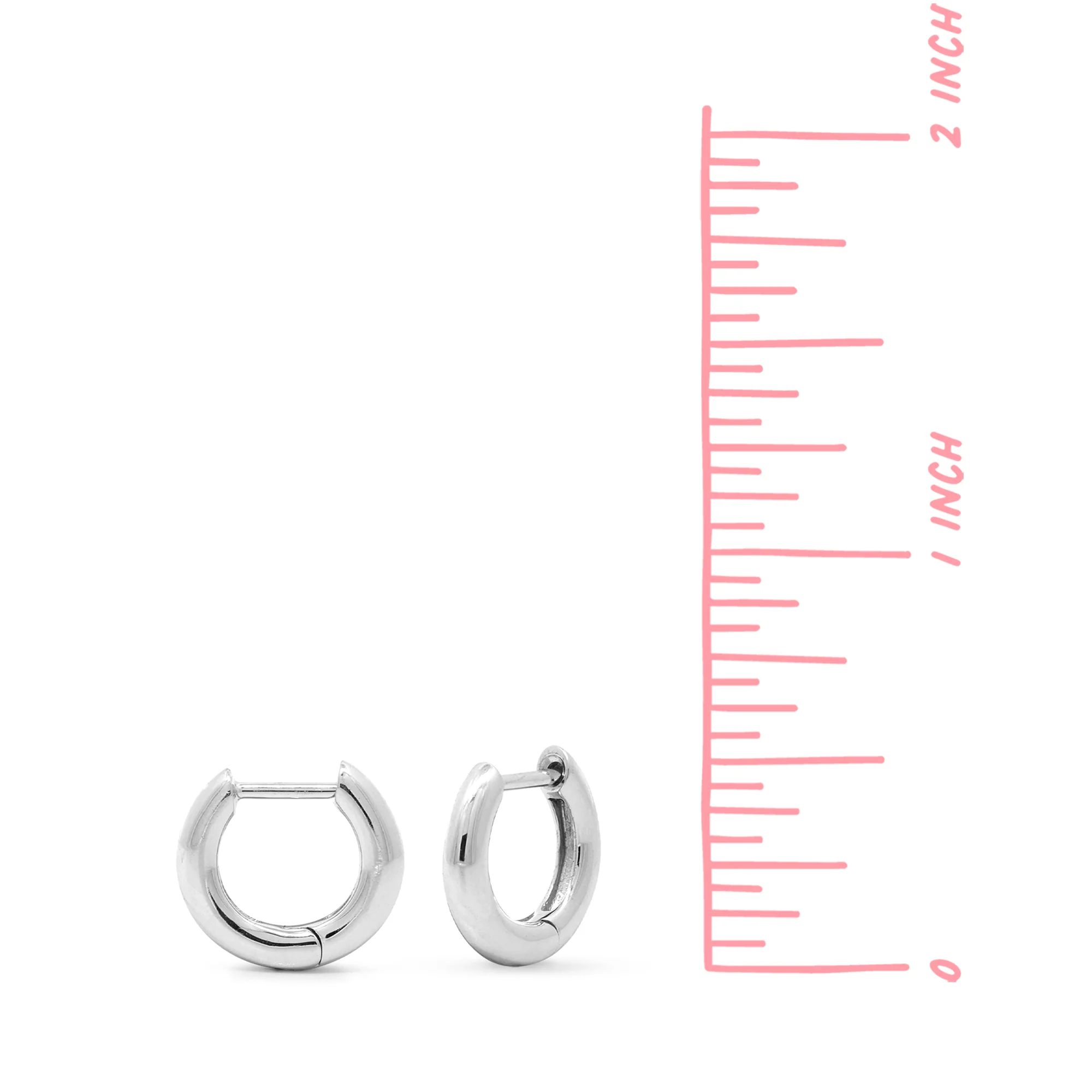 Mini Huggie Hoop Earrings - Image 22