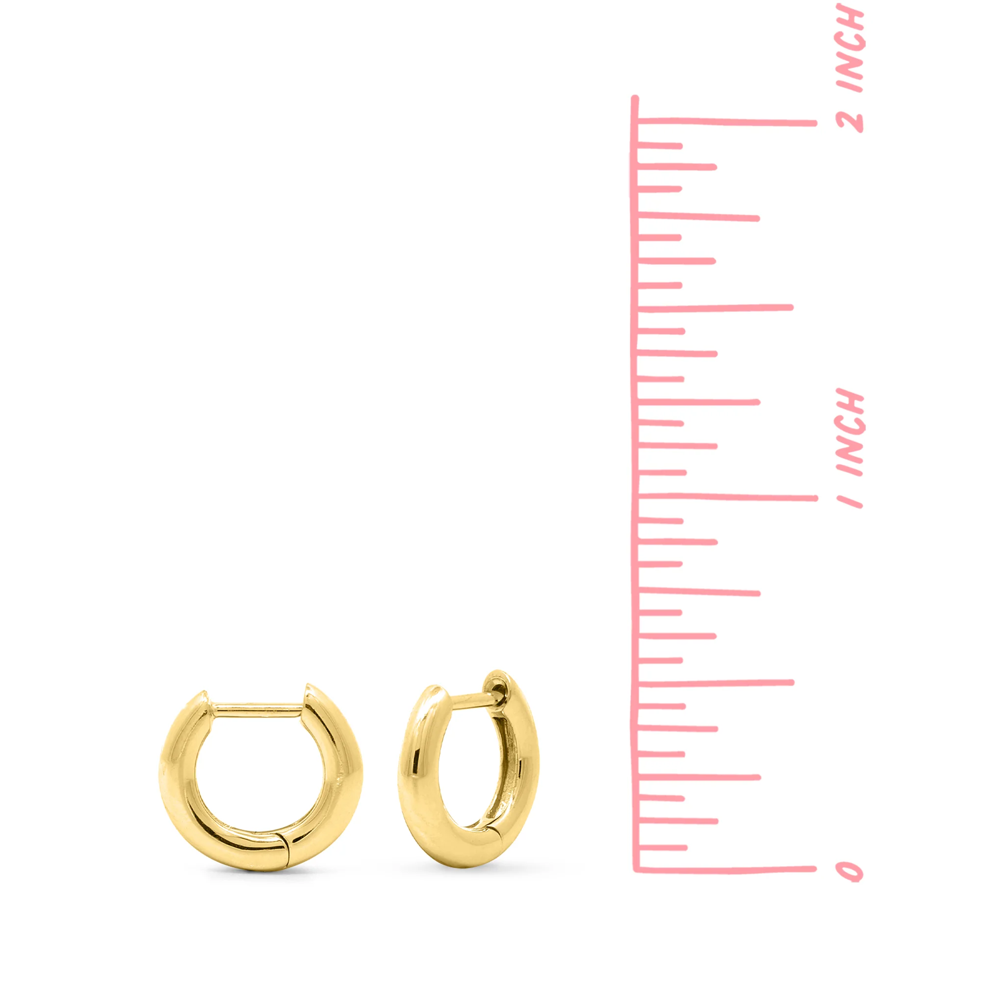 Mini Huggie Hoop Earrings - Image 23