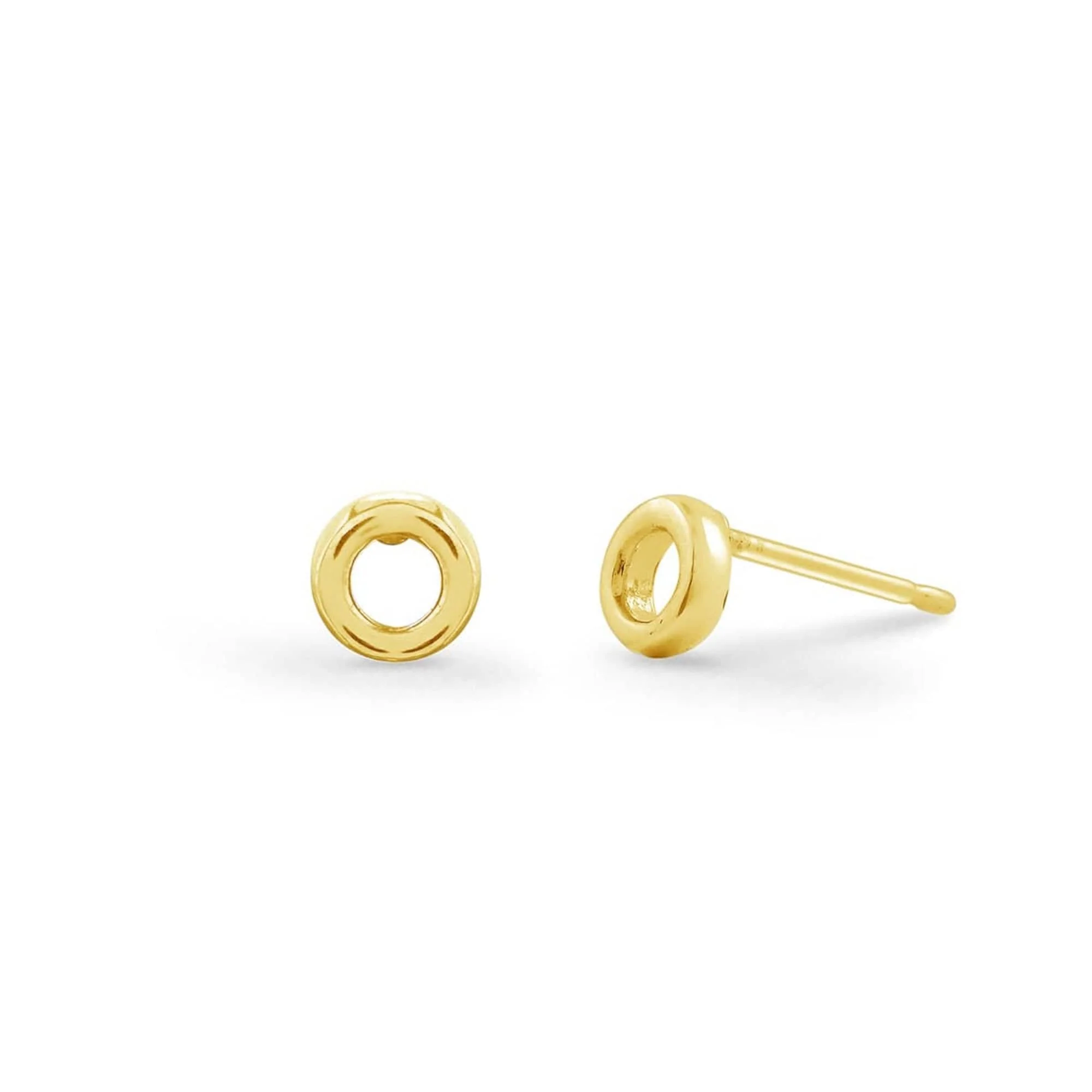 Mini open circle studs - Image 4