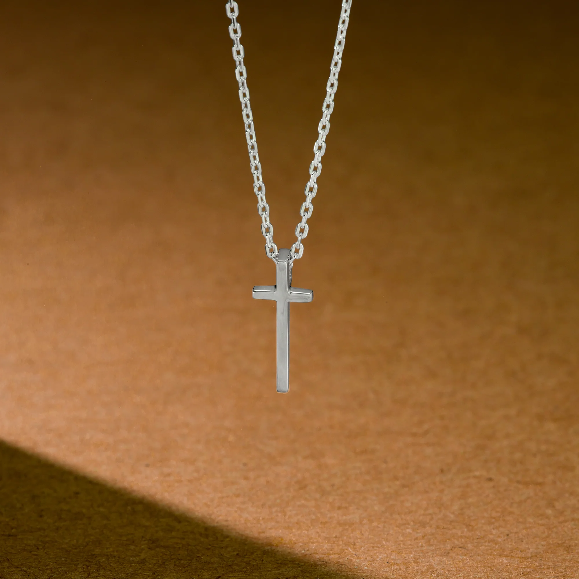 Minimal Cross Necklace - Image 3