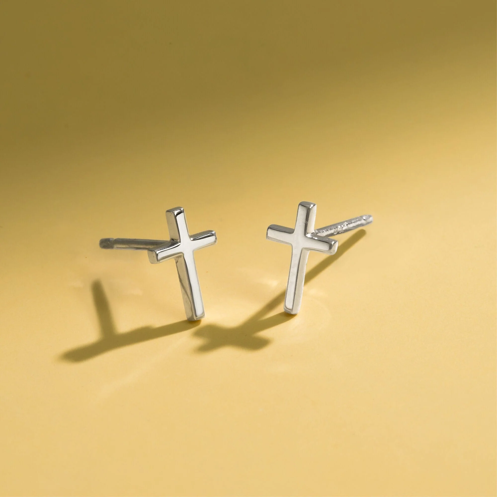 Minimal Cross Studs - Image 6