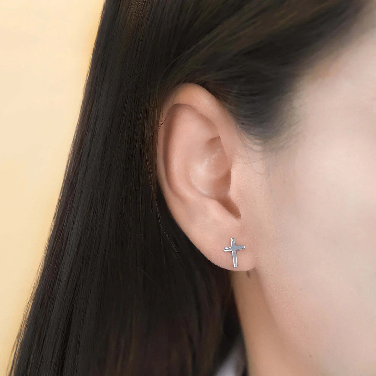 Minimal Cross Studs - Image 8