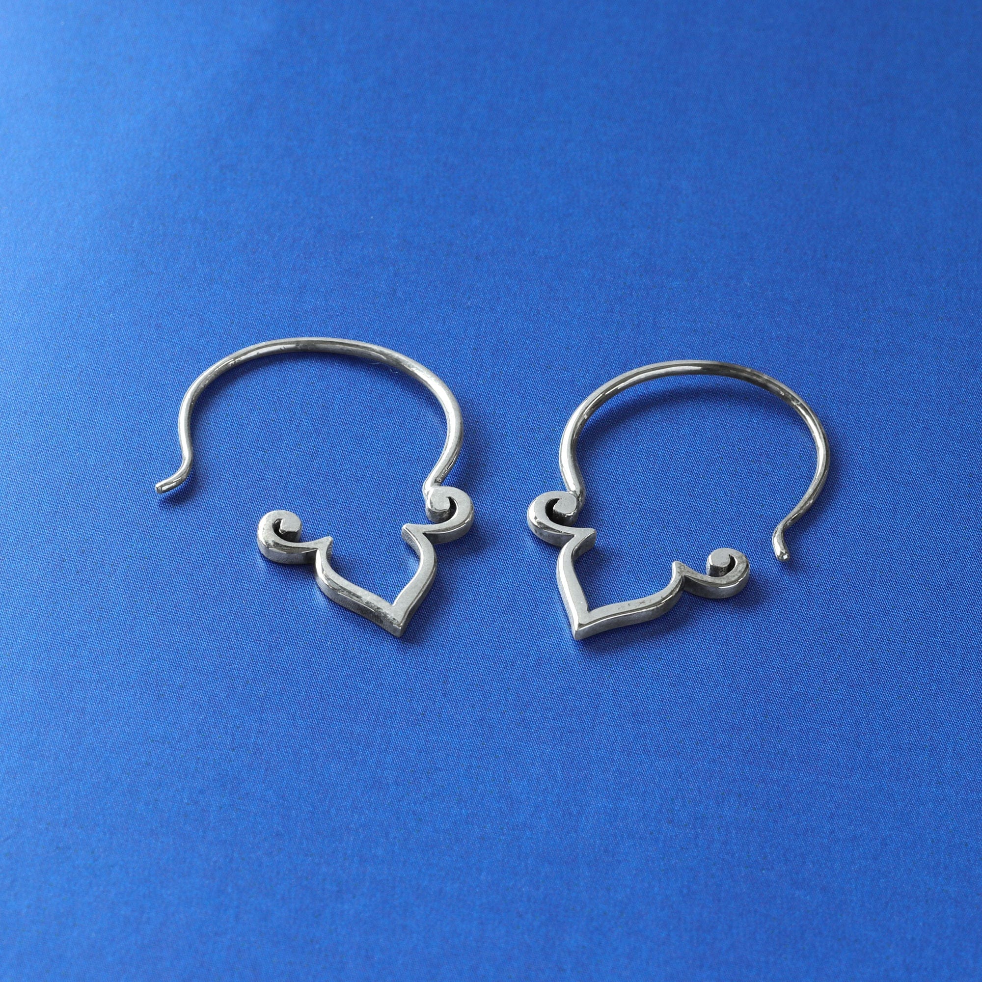 Minimal Pointed Bohemian Pull Through Hoops - Image 3