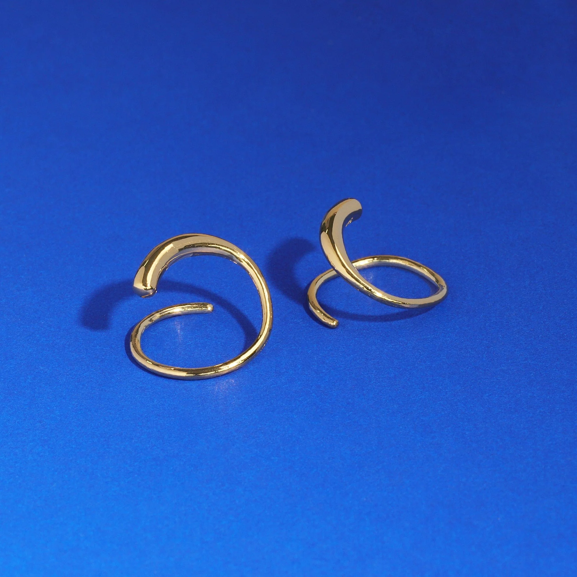 Minimalist Wrap Pull Through Hoops - Image 7