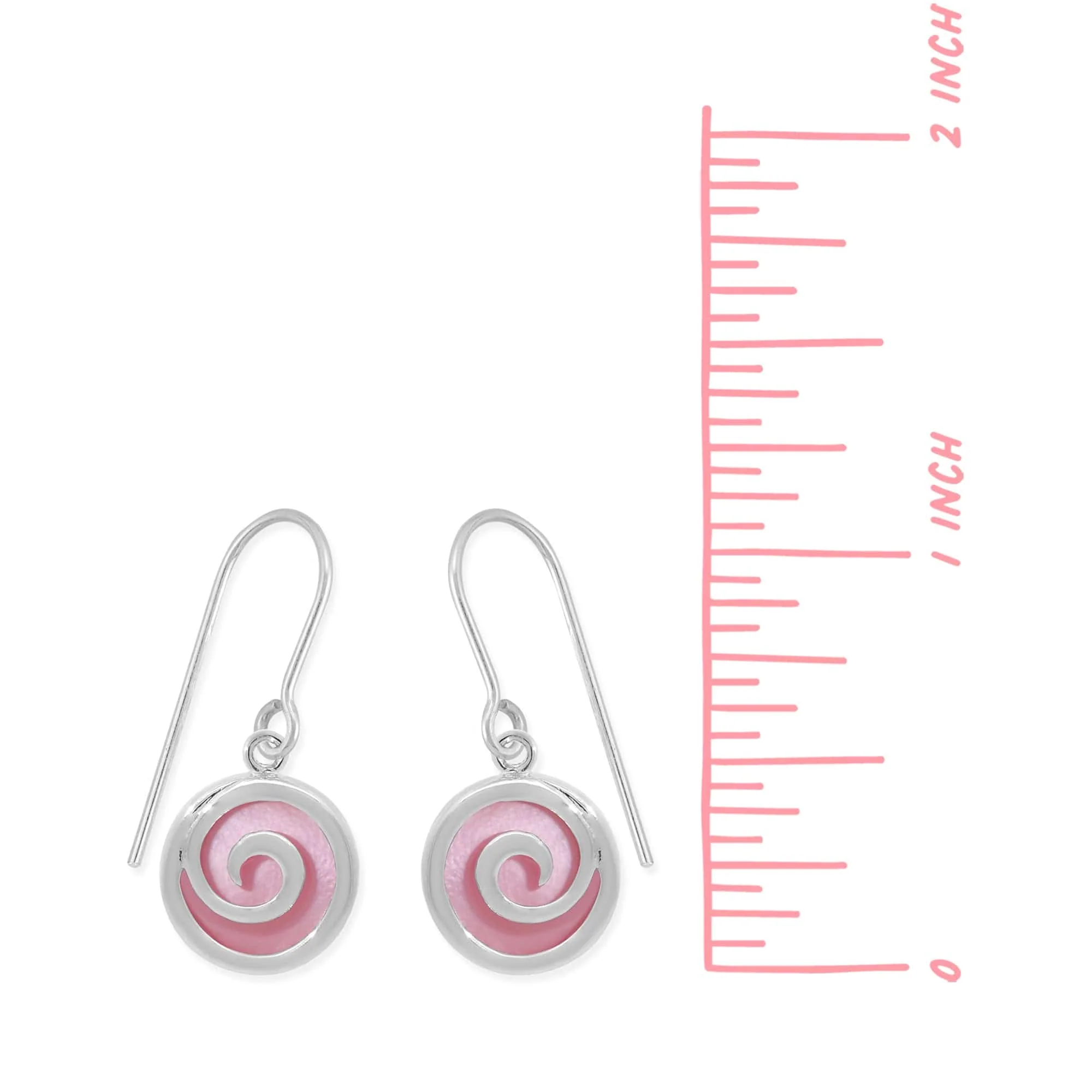 Moari Spiral Dangles With Stone - Image 7