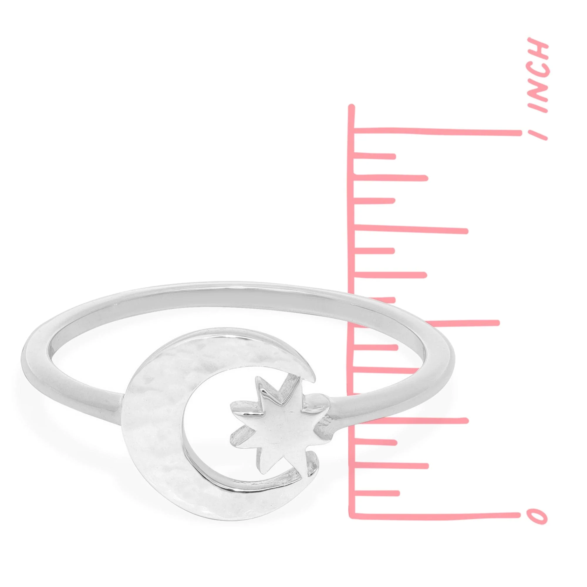 Moon and Star Ring - Image 3