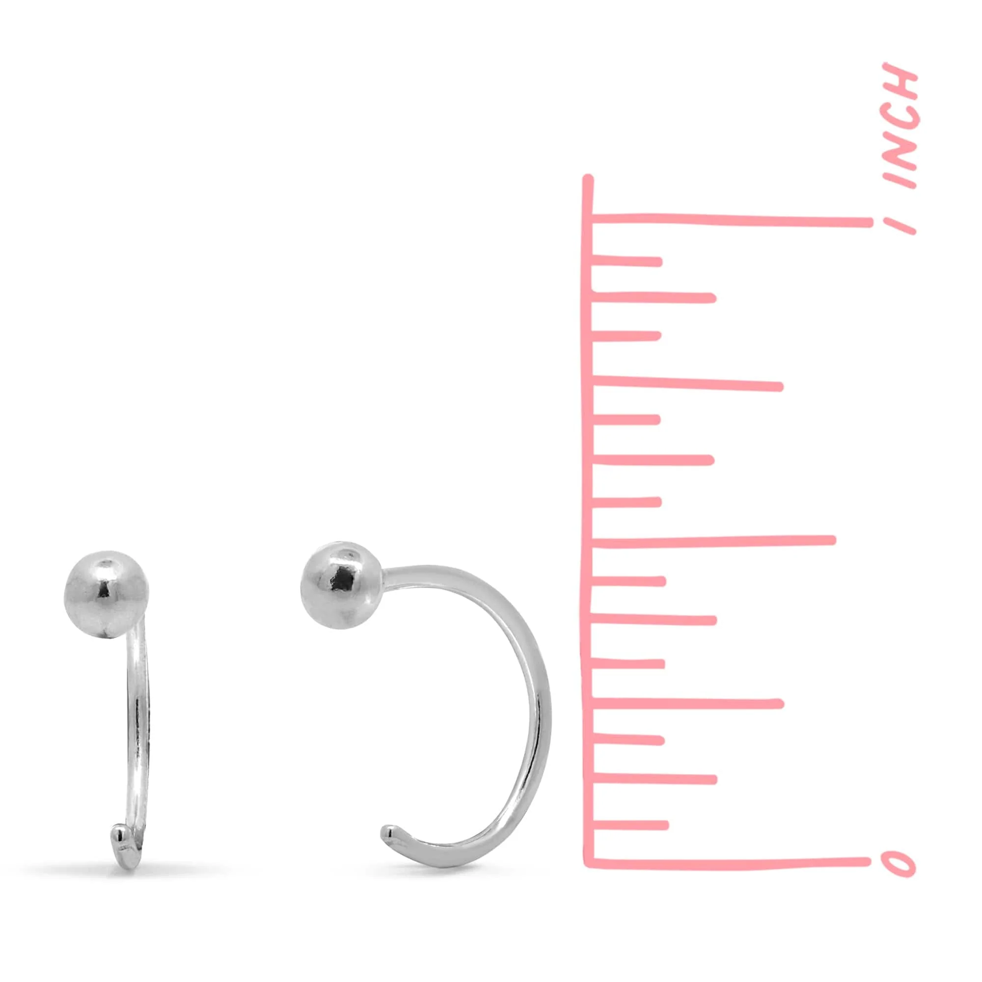 Mini Ball Open Hoops - Image 5