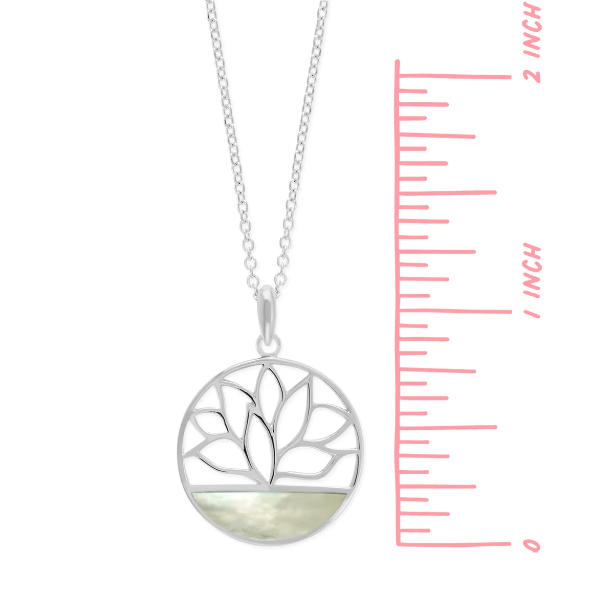 Lotus Stone Necklace - Image 3