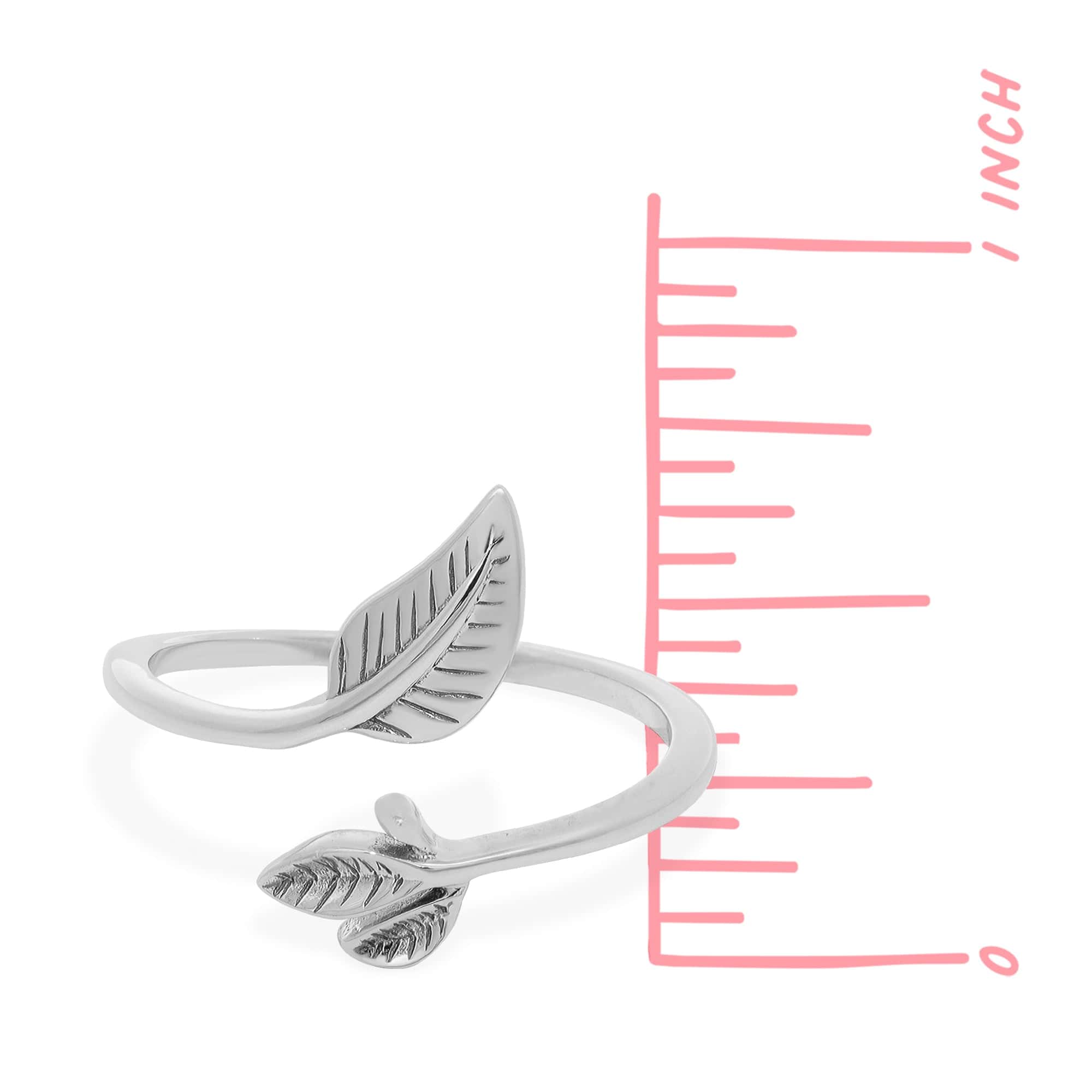 Nature Leaf Ring - Image 4