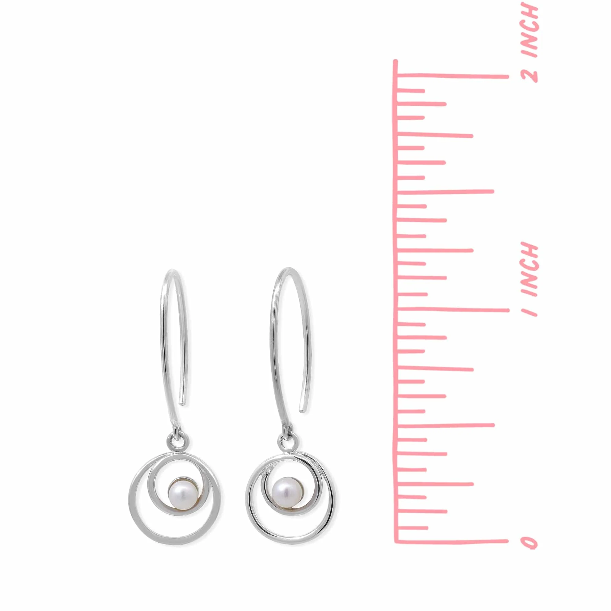 Orbit Pearl Earrings - Image 4