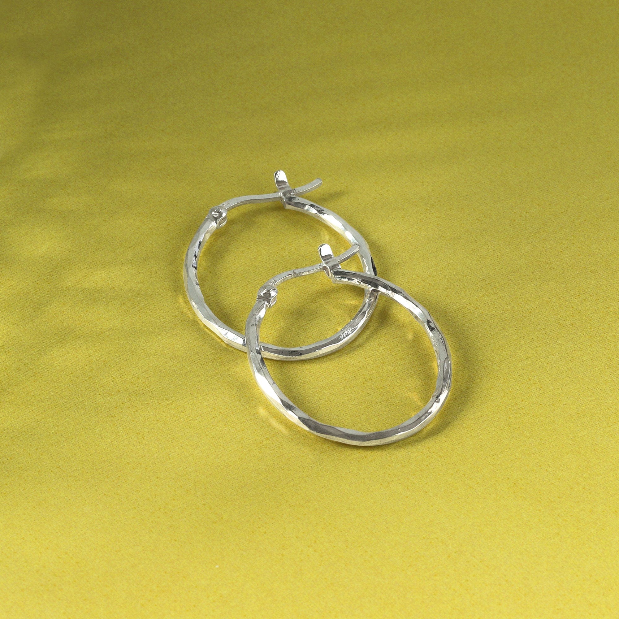 Organic Textured Hoops - Image 3