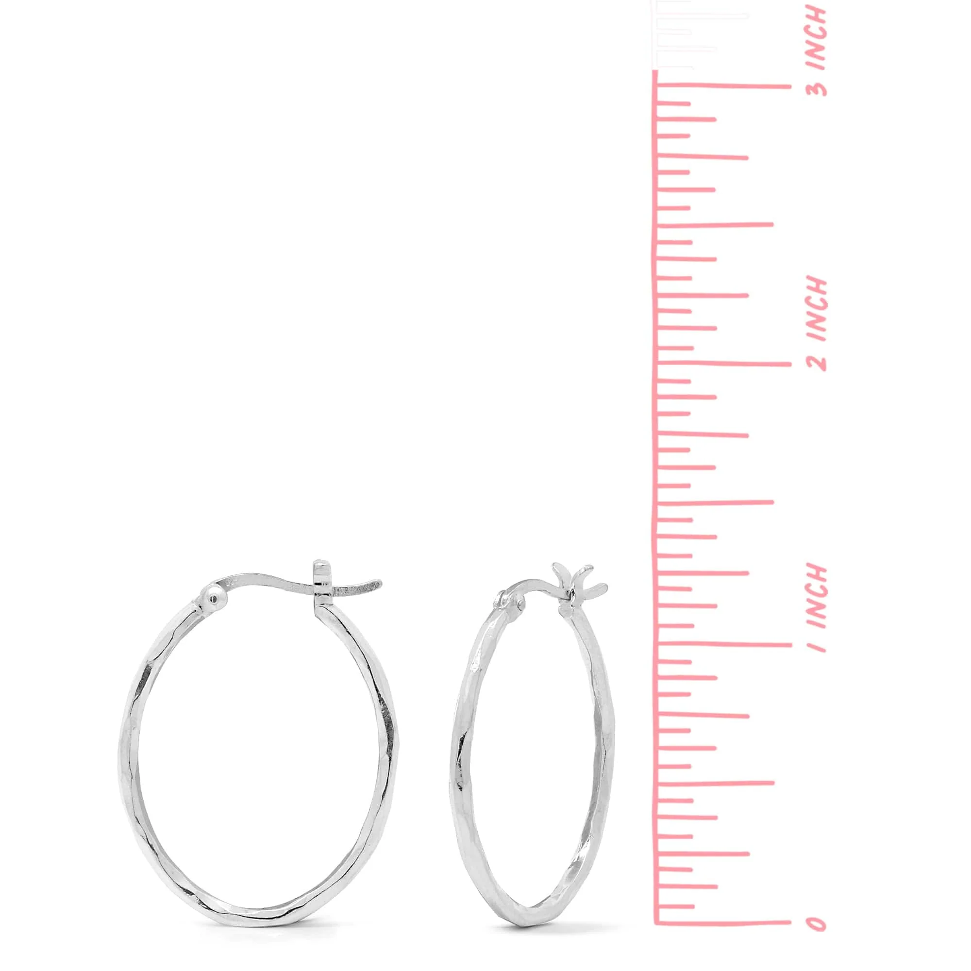 Organic Textured Hoops - Image 4