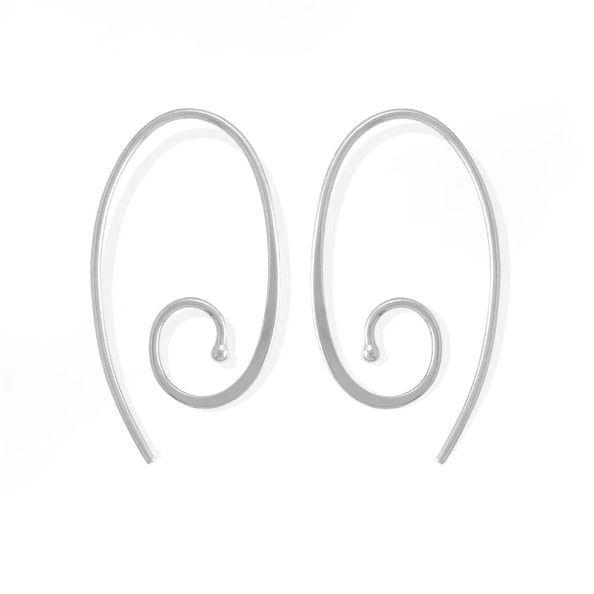 Oval Spiral Pull Through Hoops