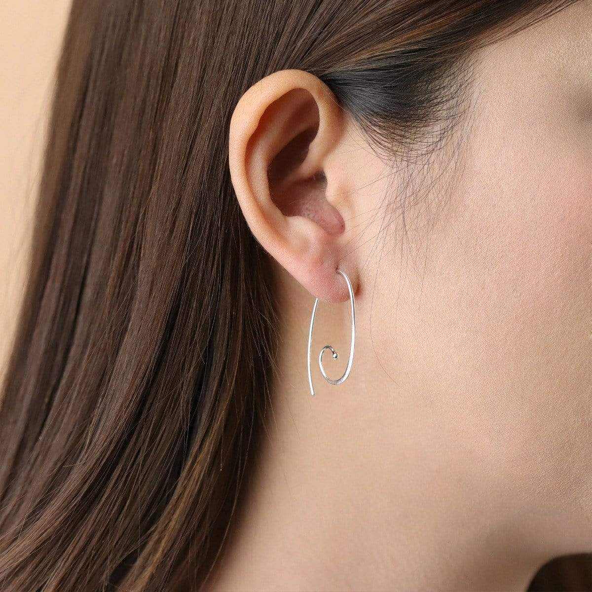 Oval Spiral Pull Through Hoops - Image 2