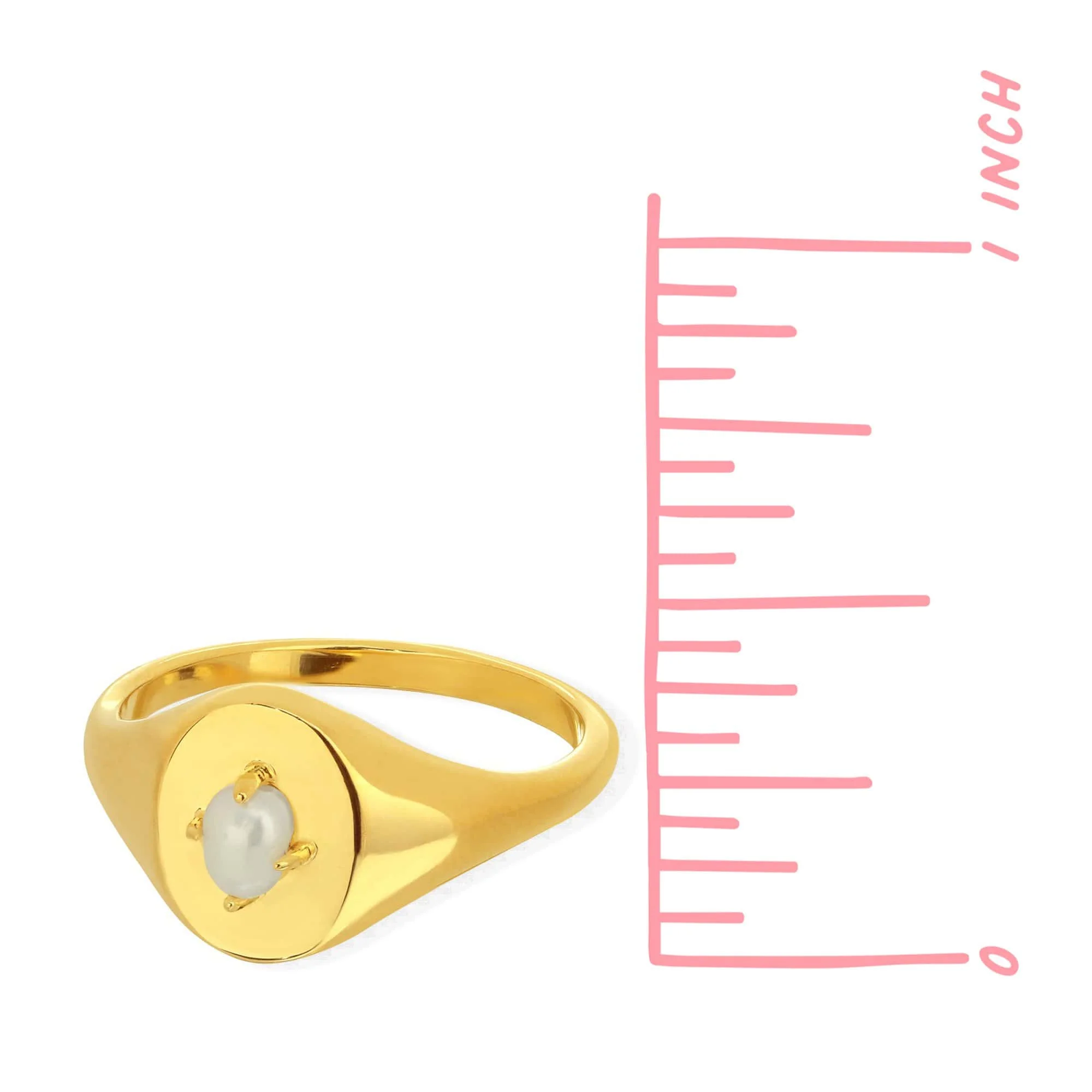 Parel Signet Ring - Image 6