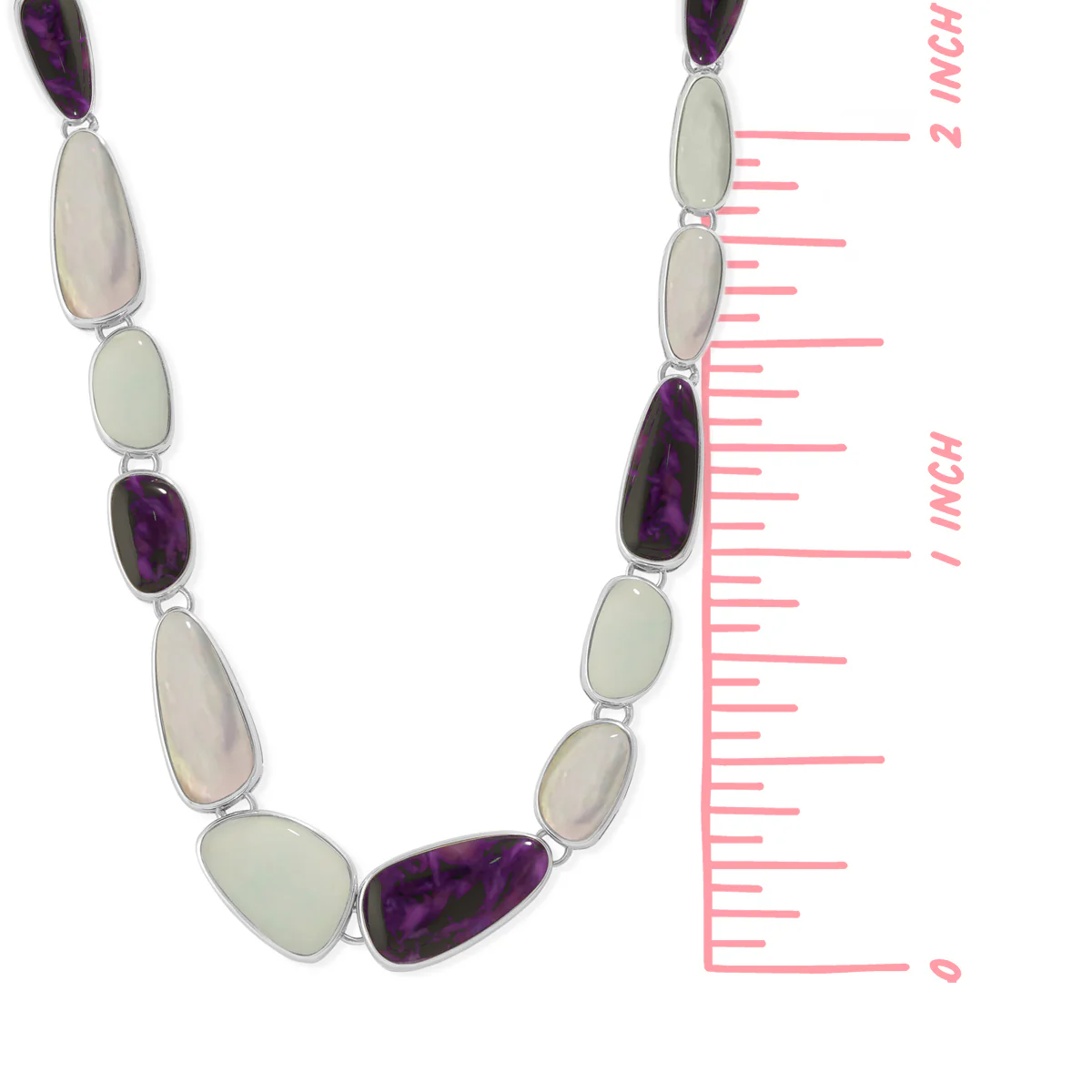 Amazonite Charoite Necklace - Image 3