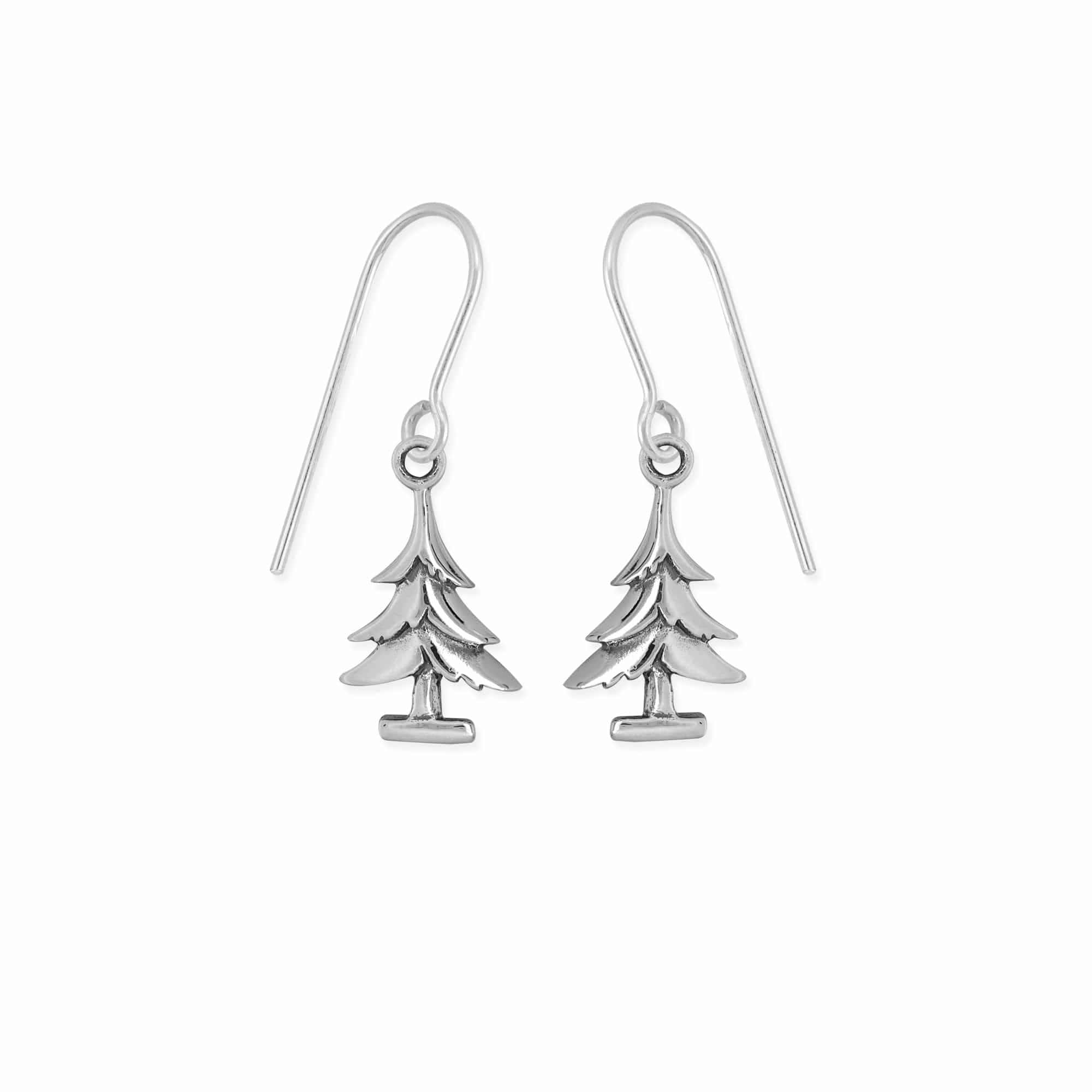 Pine Tree Drop Earrings