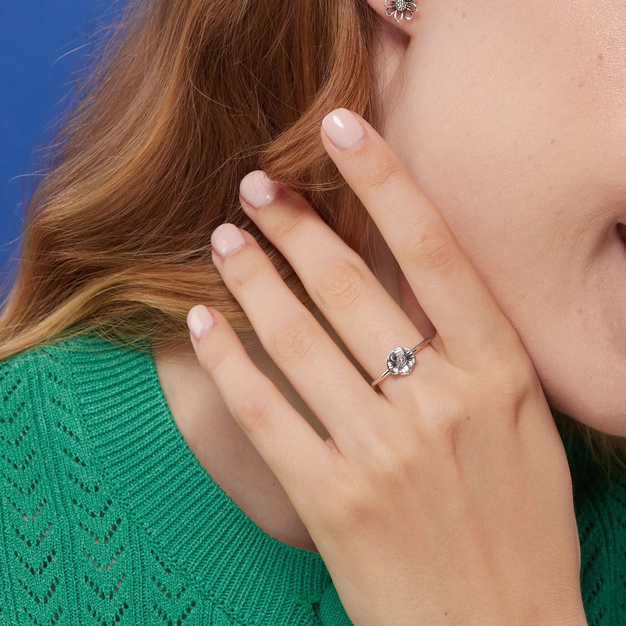 Poppy Flower Ring - Image 2