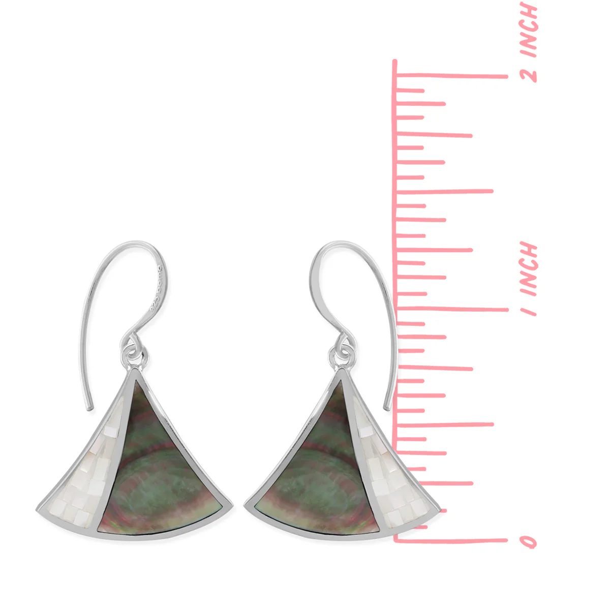 Mosaic Dangle Earrings - Image 3