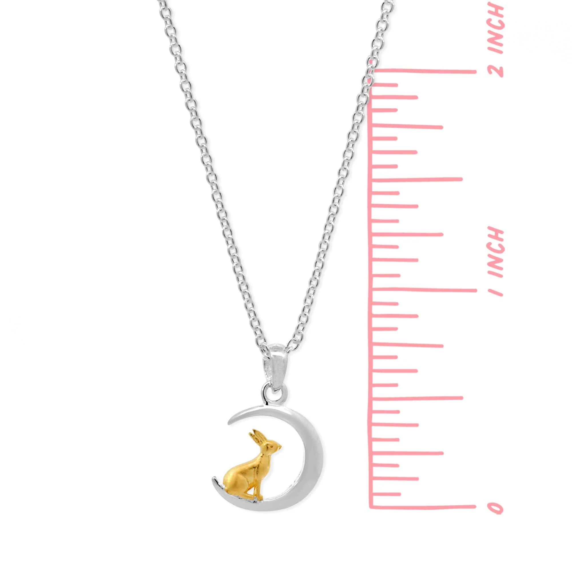 Rabbit and Moon Necklace - Image 5