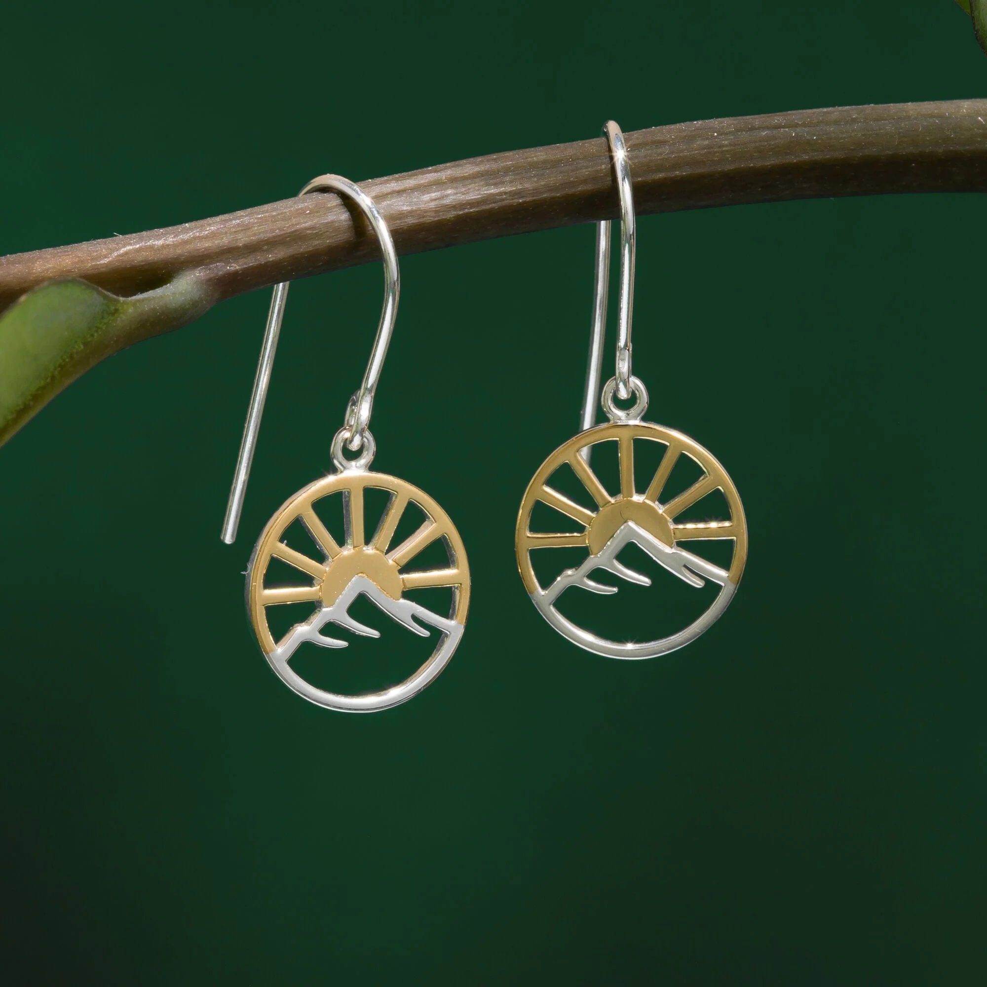 Radiant Sunrise Drop Earrings - Image 4