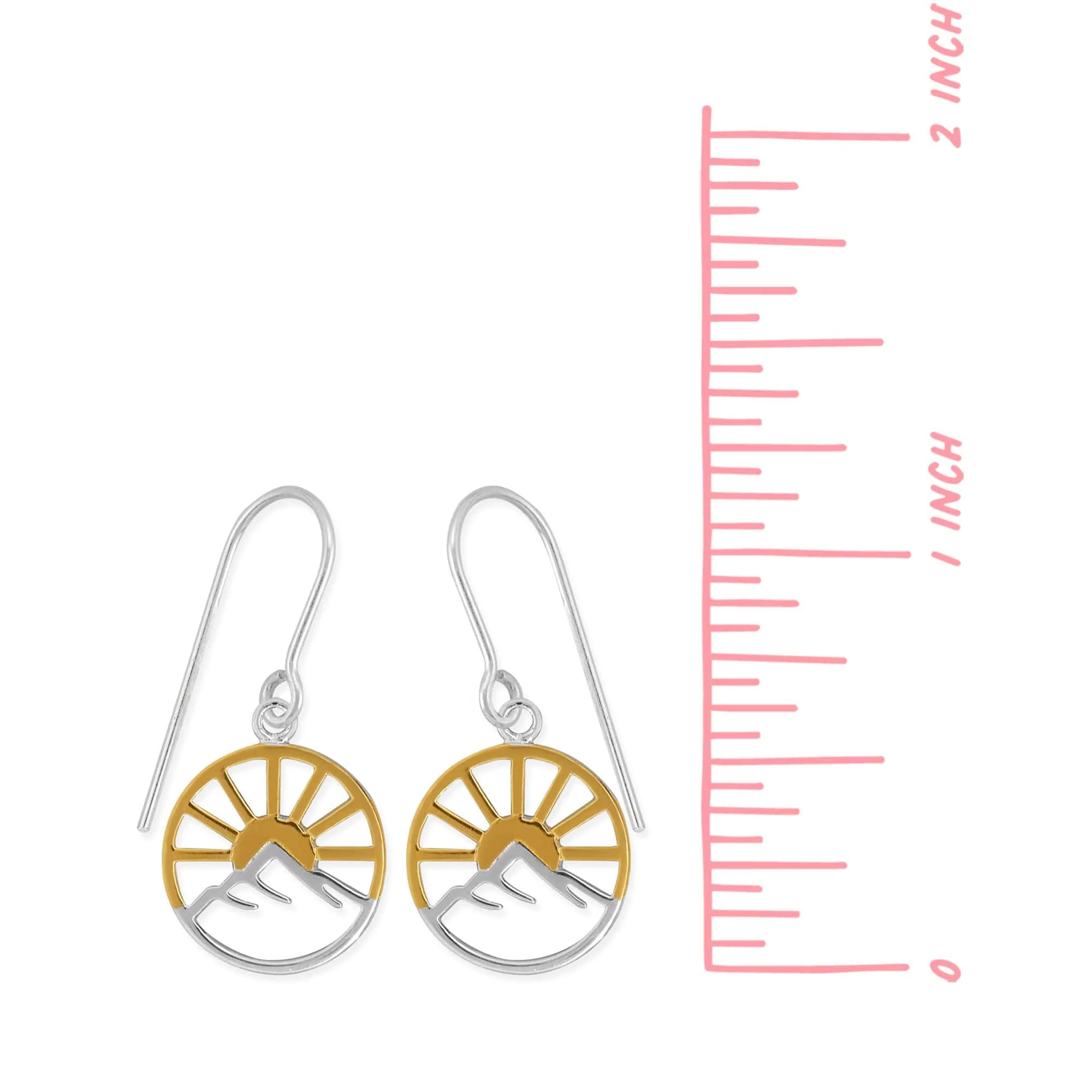 Radiant Sunrise Drop Earrings - Image 9