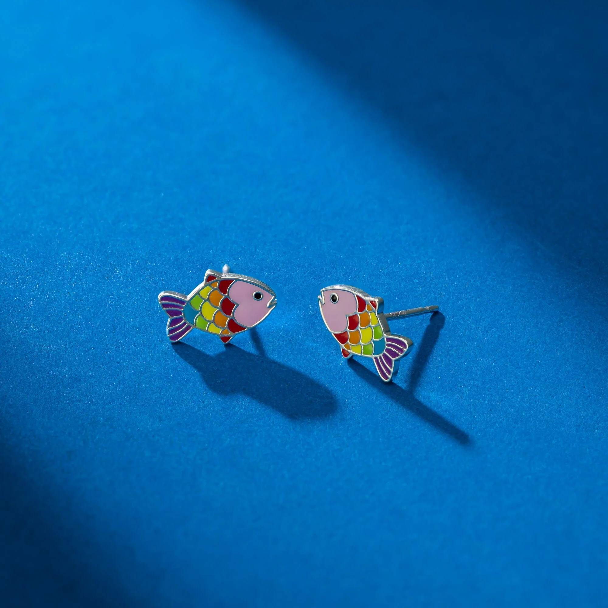 Rainbow Fish Studs - Image 3