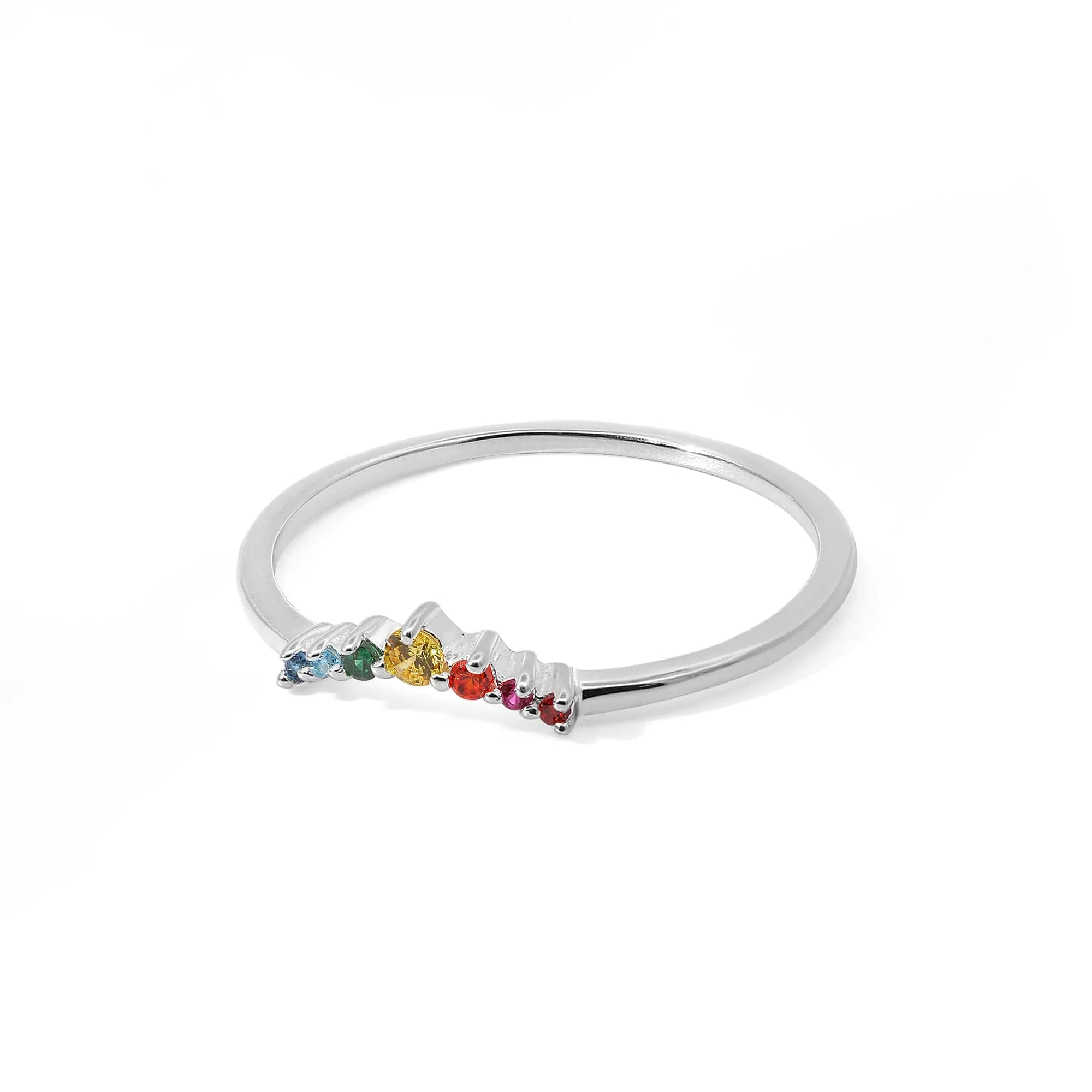 Rainbow Multi Color Ring
