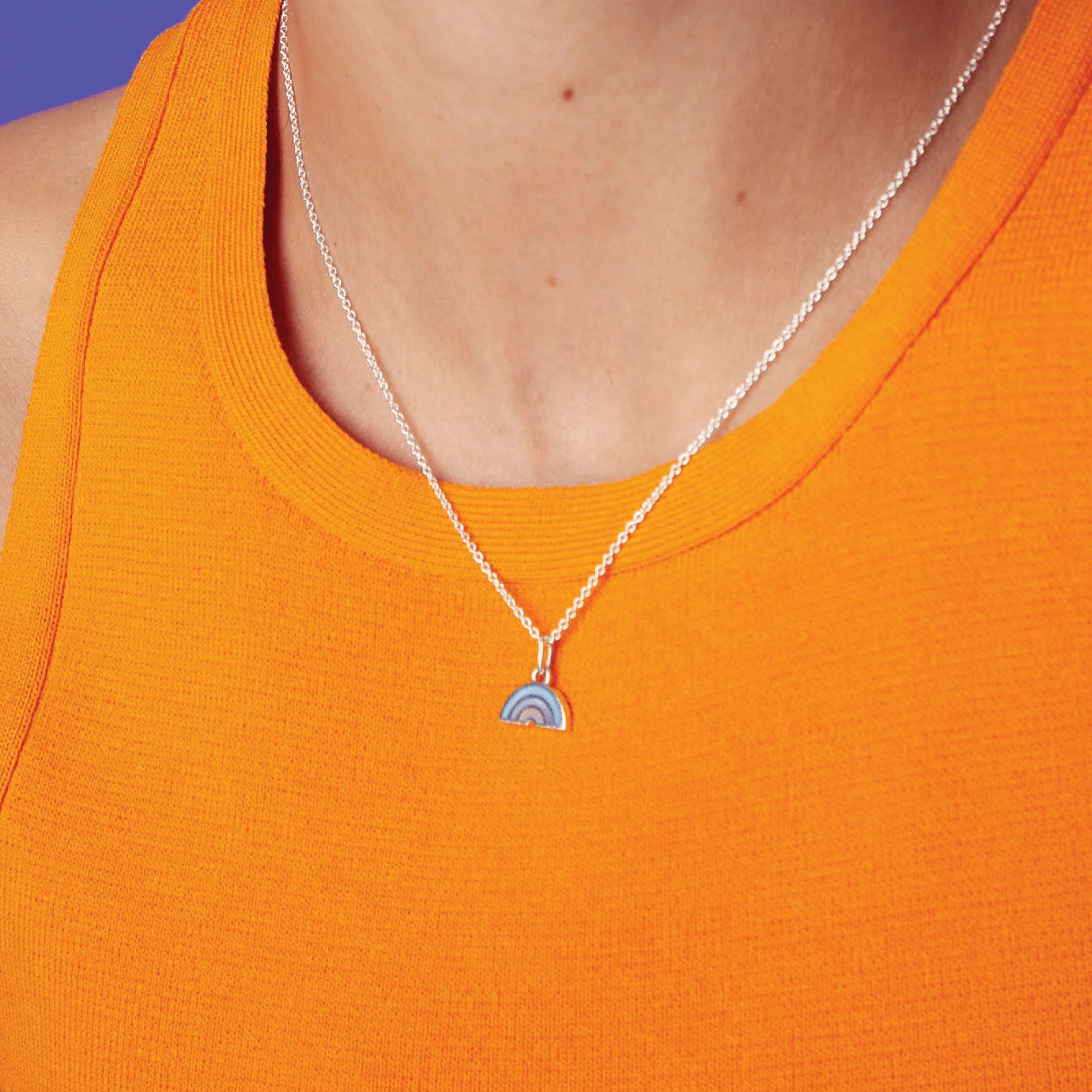 Right as Rainbows Charm Necklace - Image 4