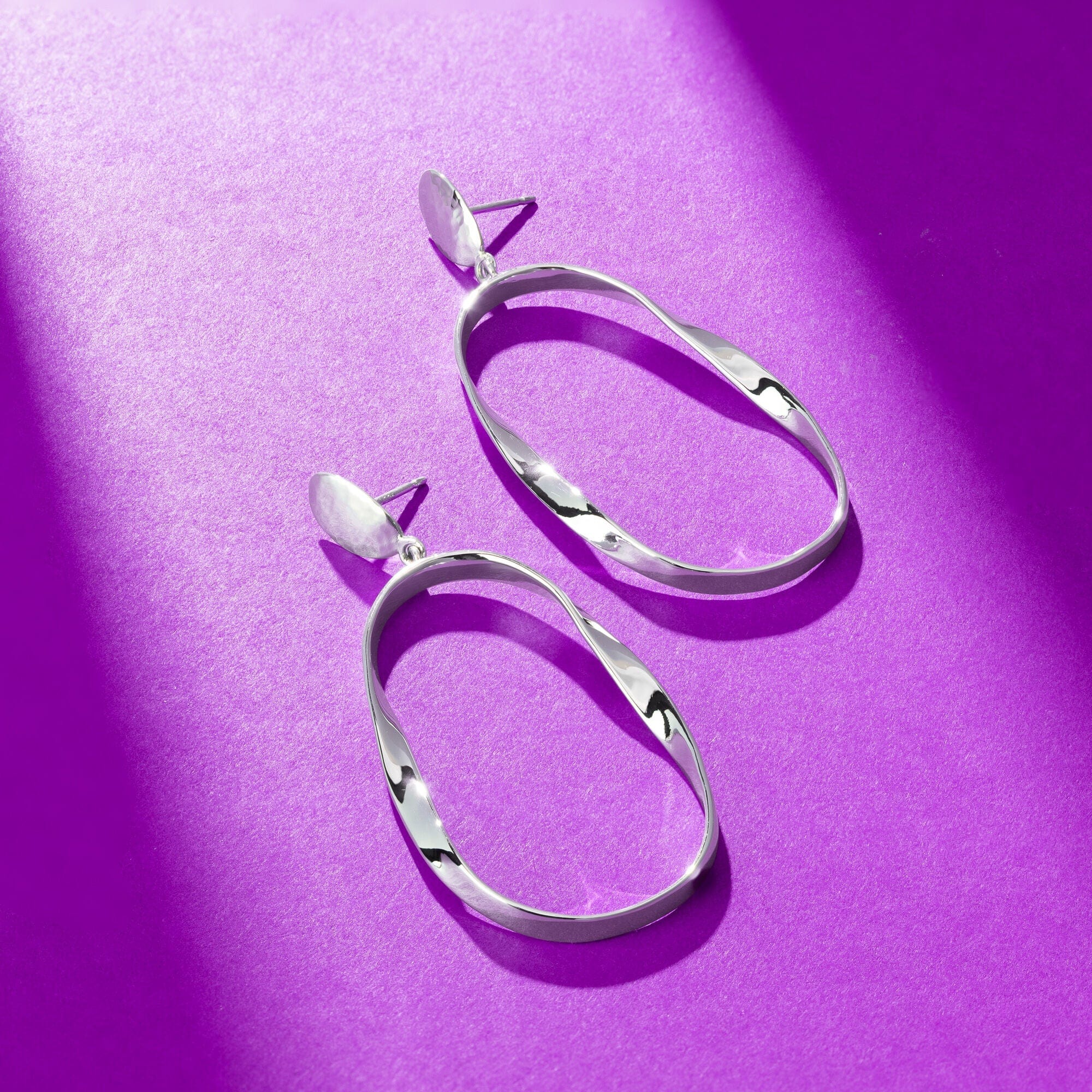 Ripple Drop Earrings - Image 3