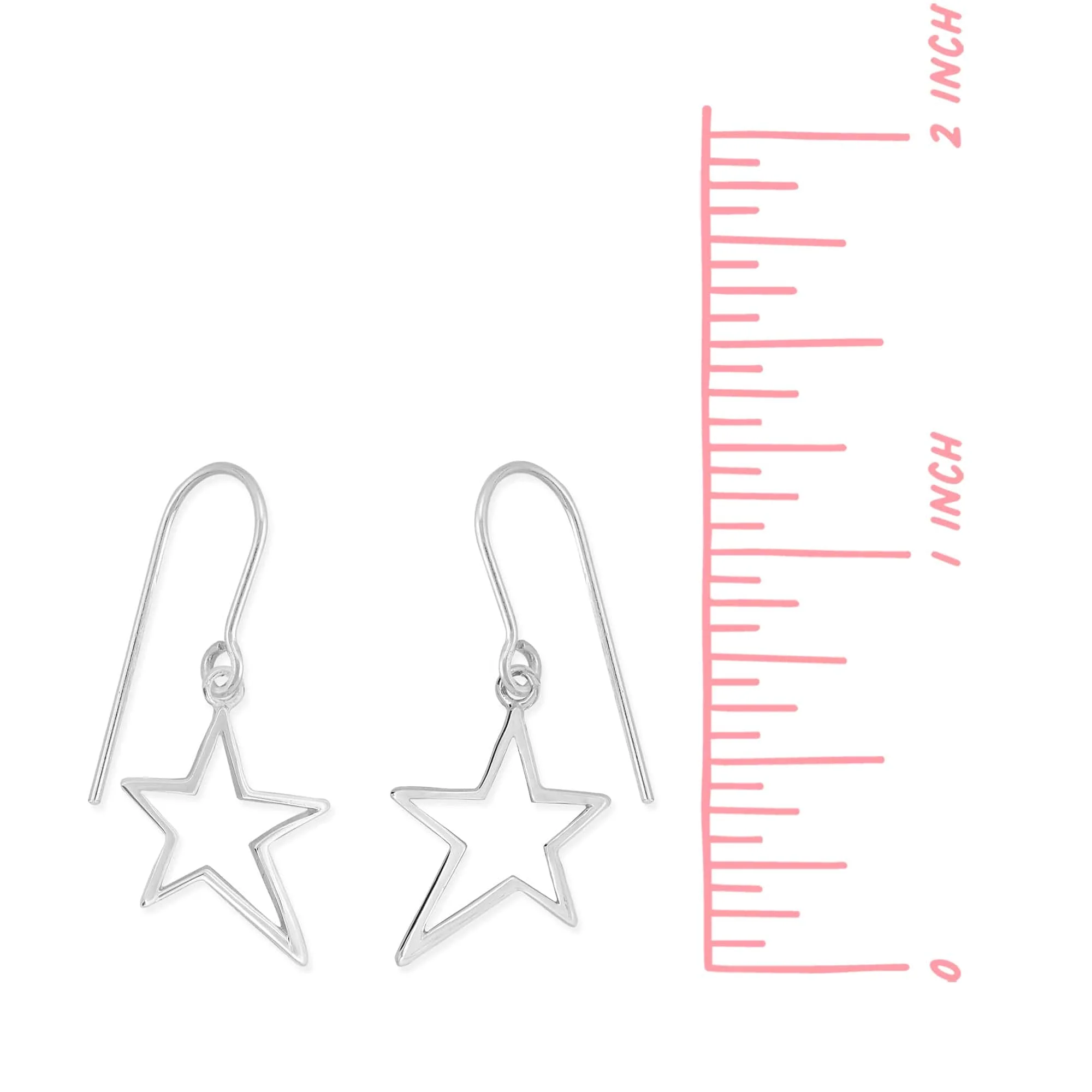 Rock Star Dangle Earrings - Image 4