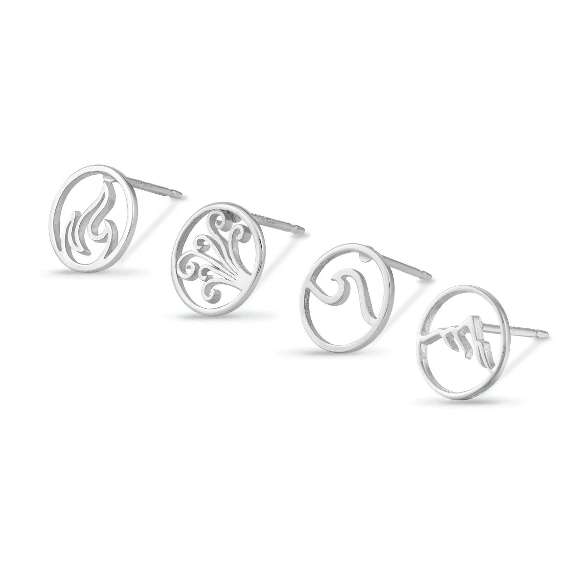 Zodiac Elements Wave Water Studs - Image 3